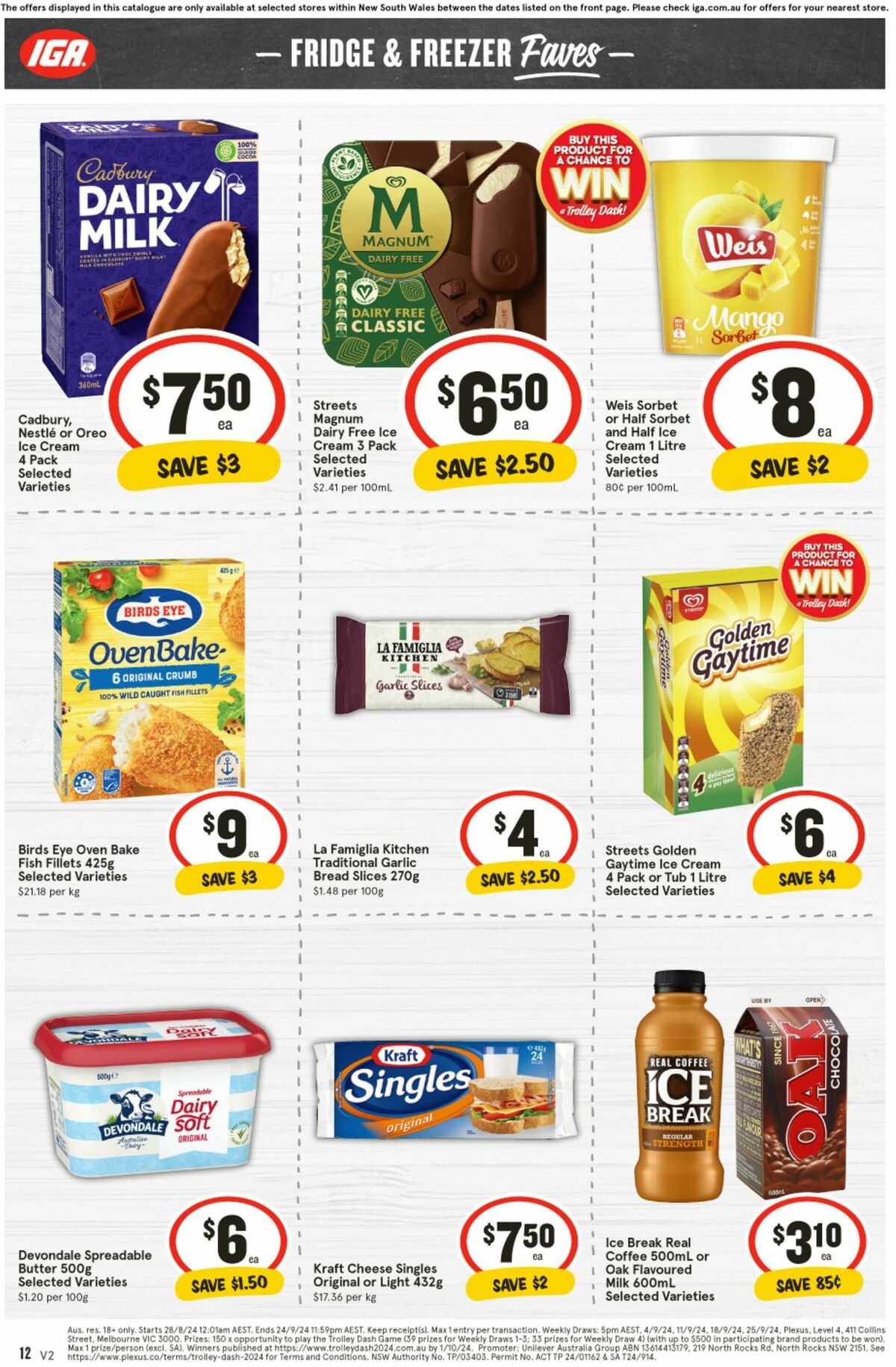 IGA Catalogues from 4 September