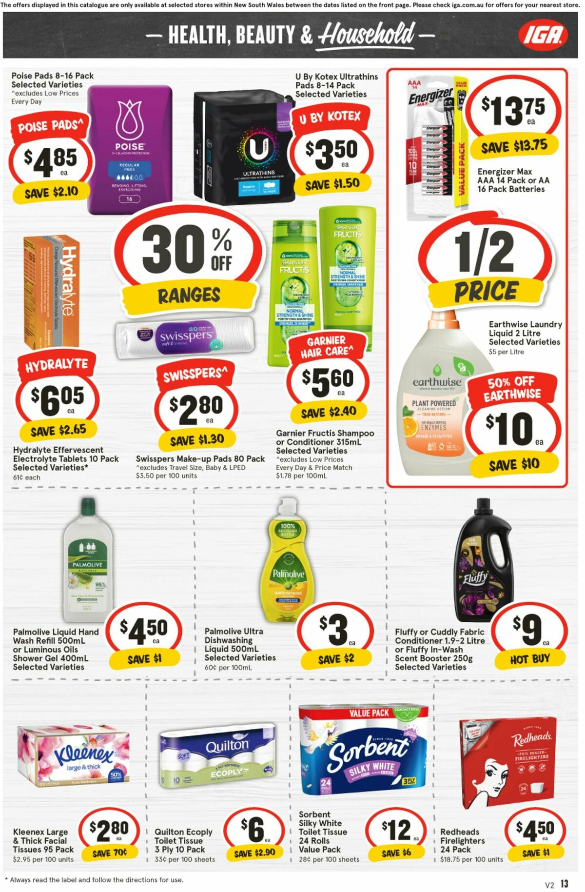 IGA Catalogues from 4 September