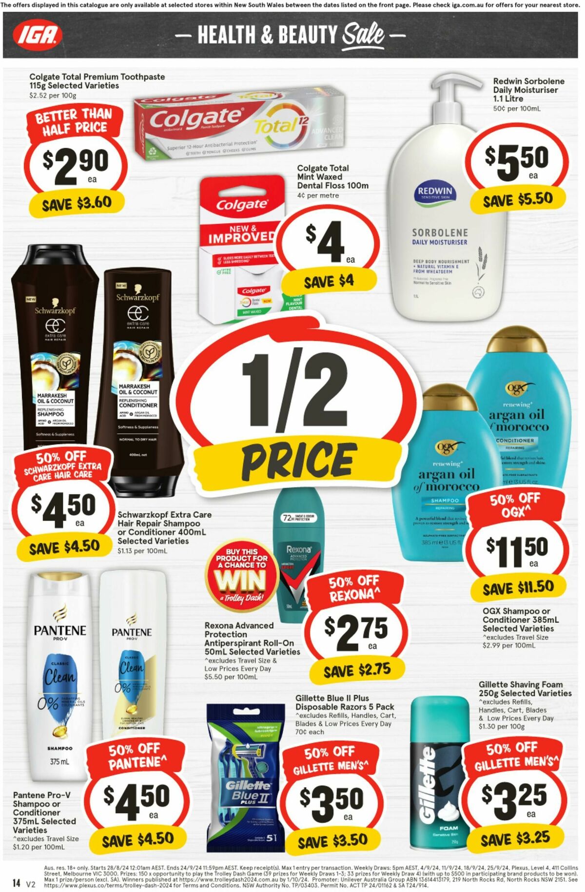 IGA Catalogues from 4 September