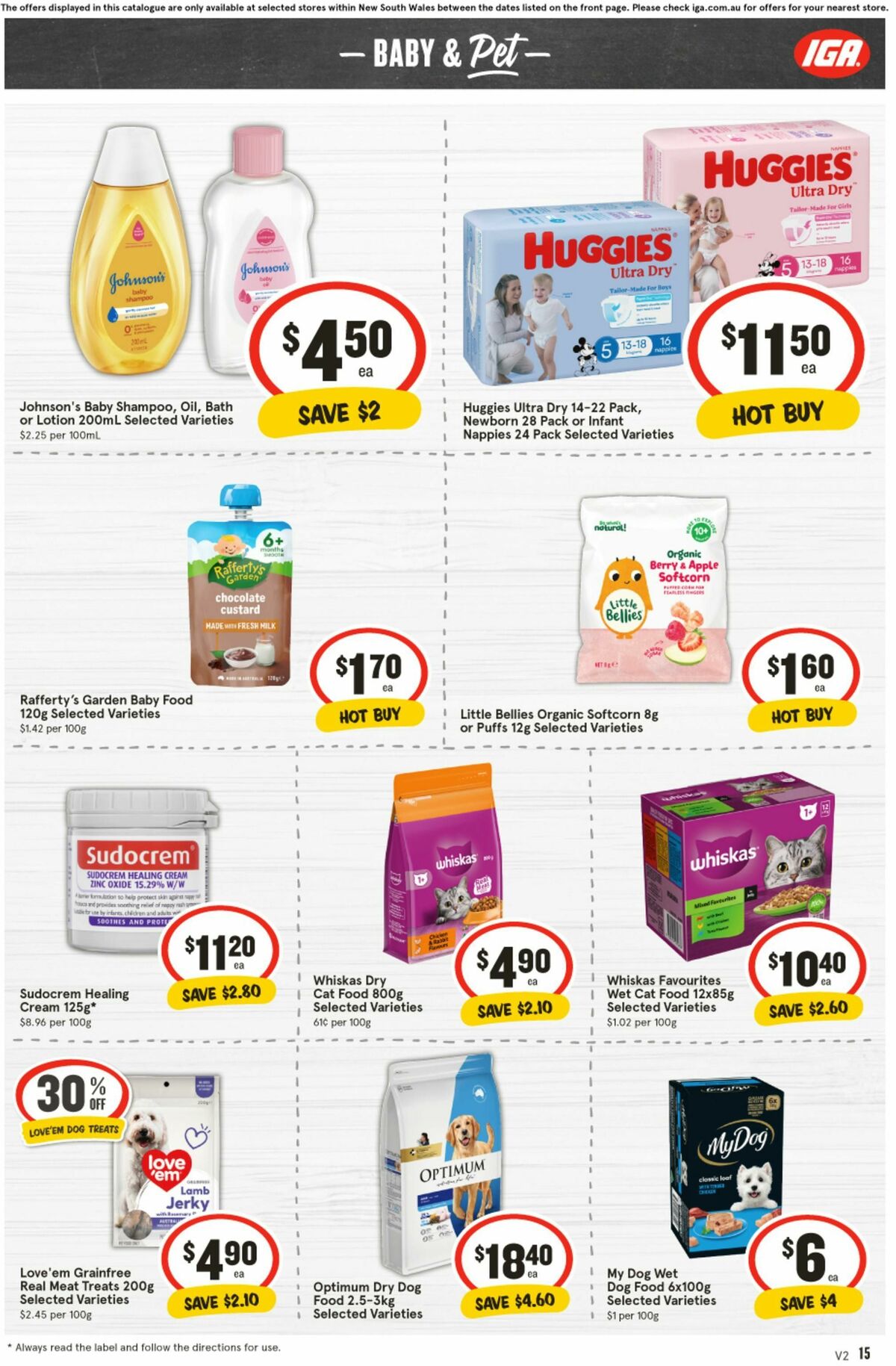 IGA Catalogues from 4 September