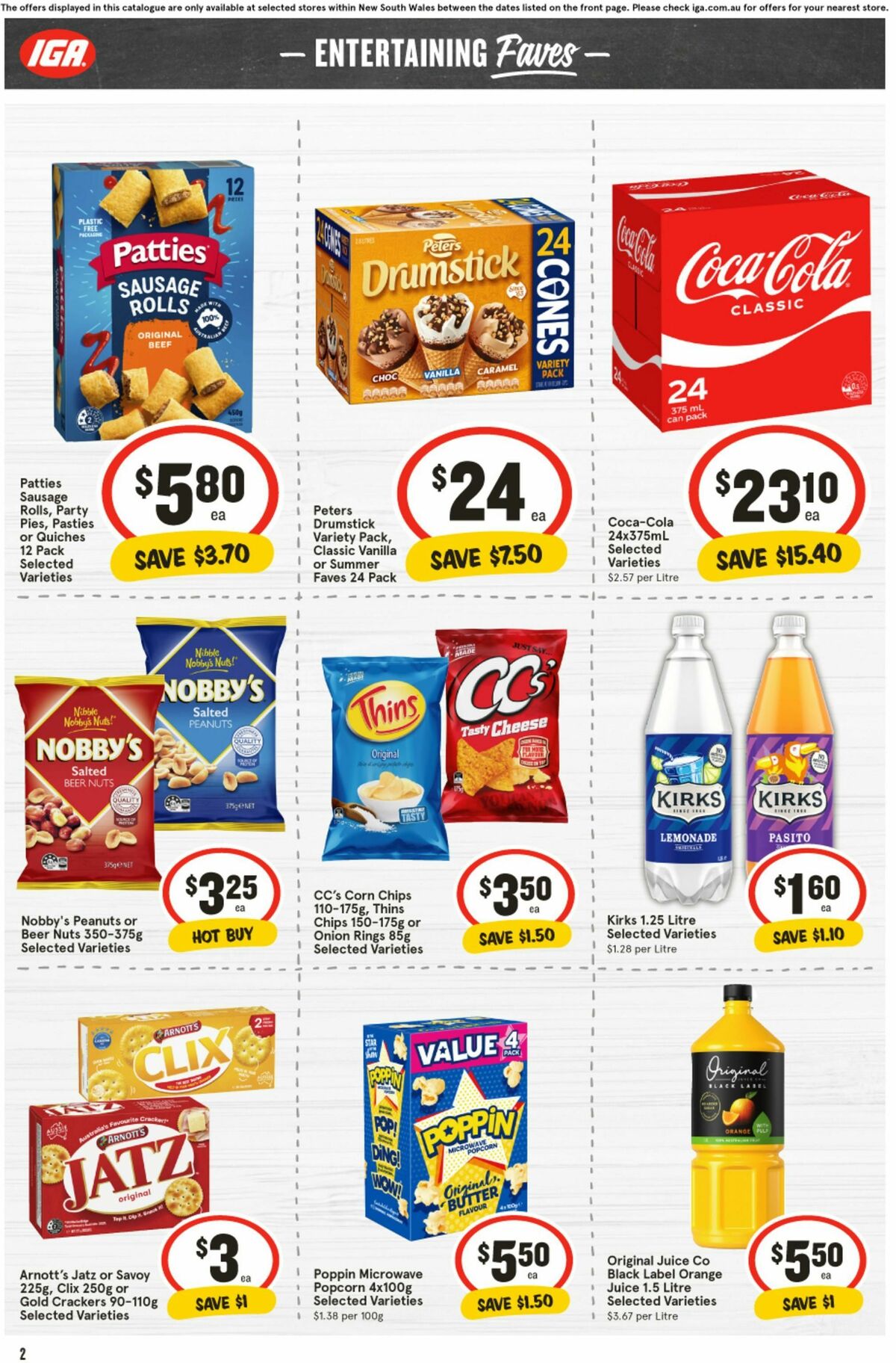 IGA Catalogues from 4 September