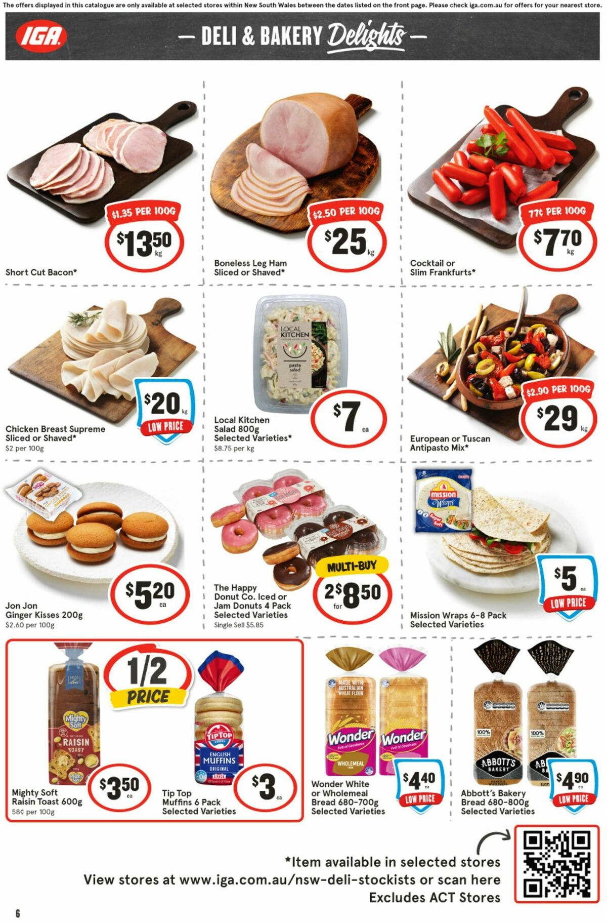 IGA Catalogues from 4 September