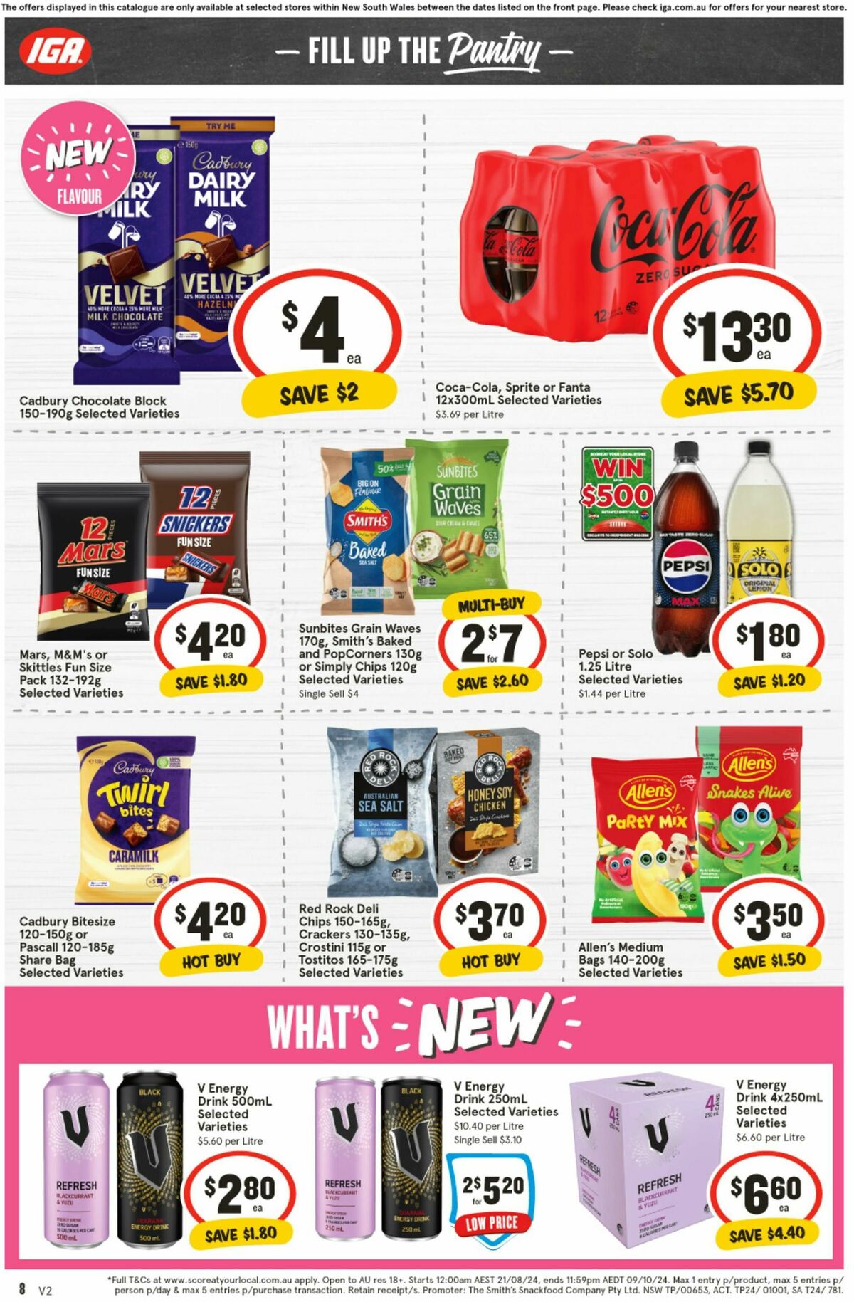 IGA Catalogues from 4 September