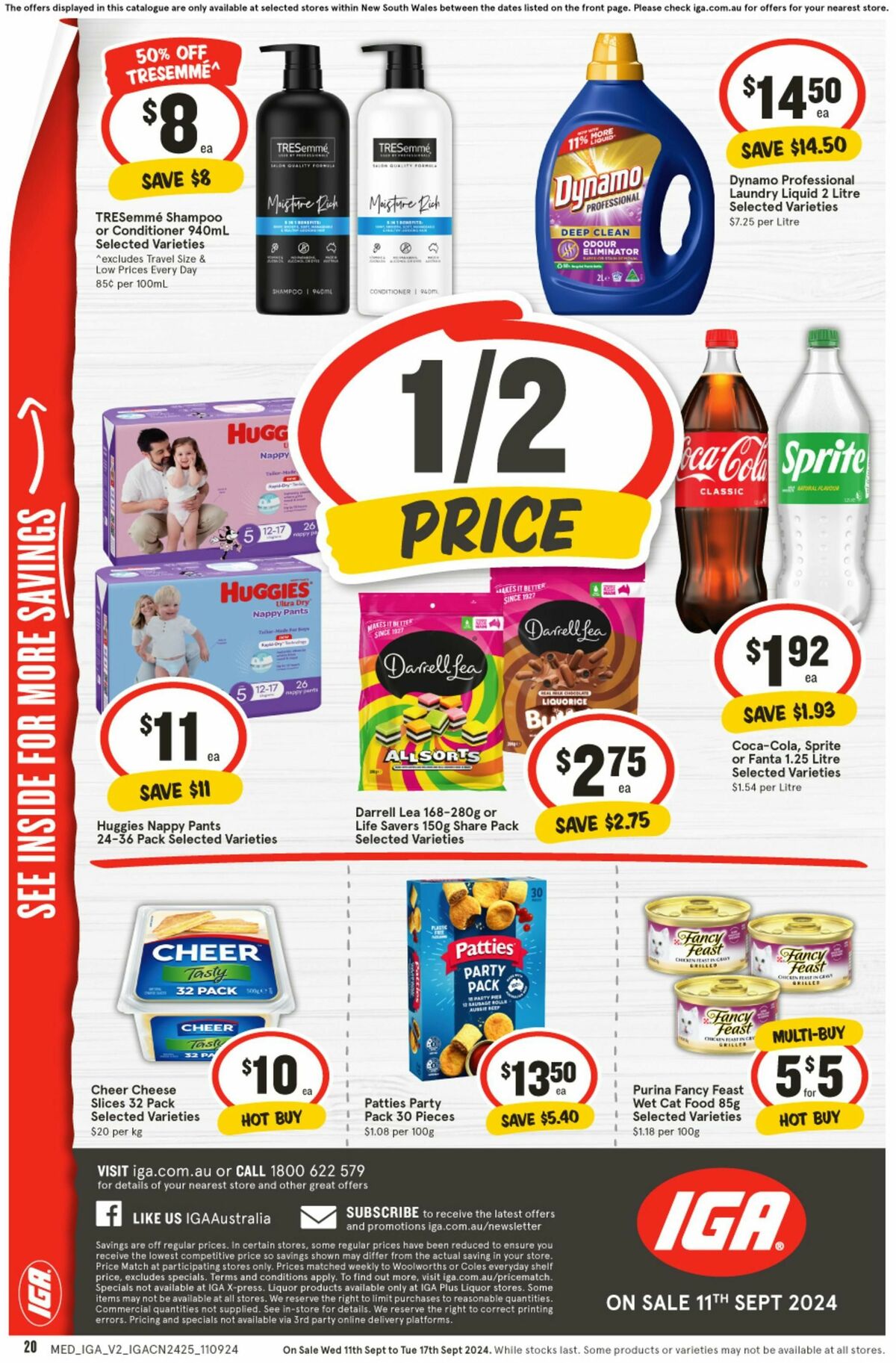 IGA Catalogues from 11 September