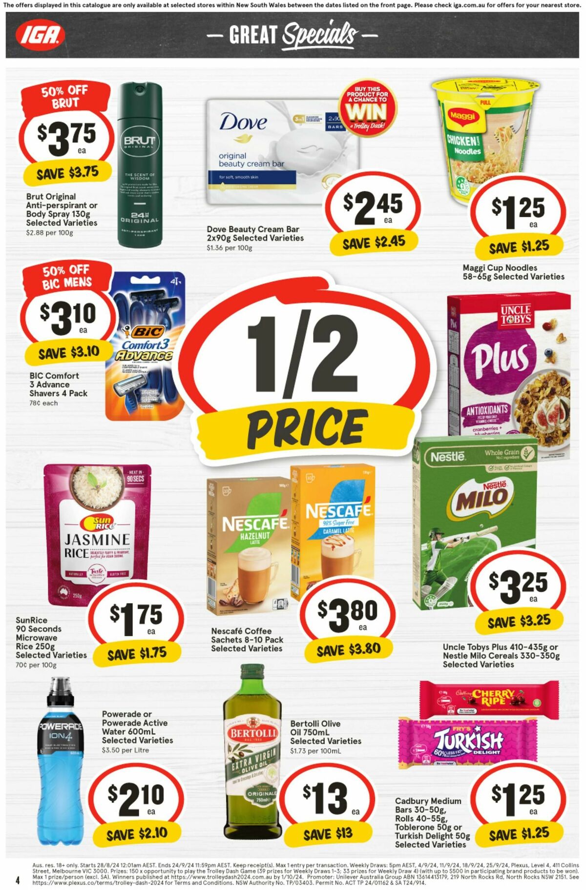 IGA Catalogues from 11 September