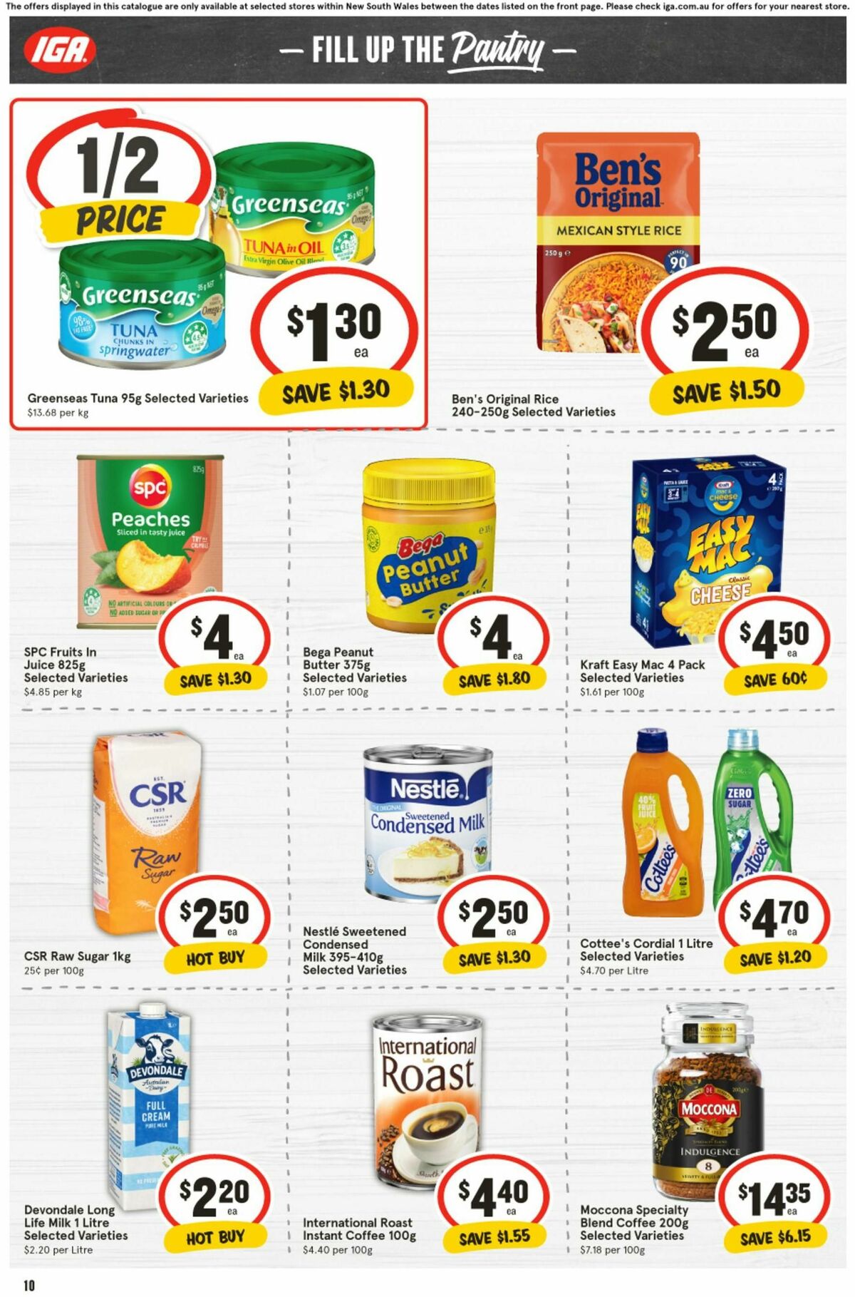 IGA Catalogues from 18 September