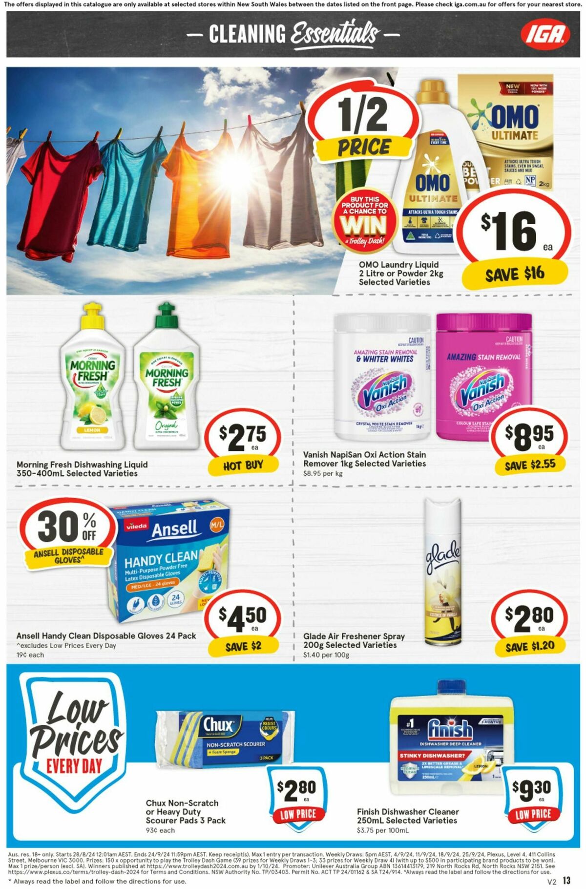 IGA Catalogues from 18 September