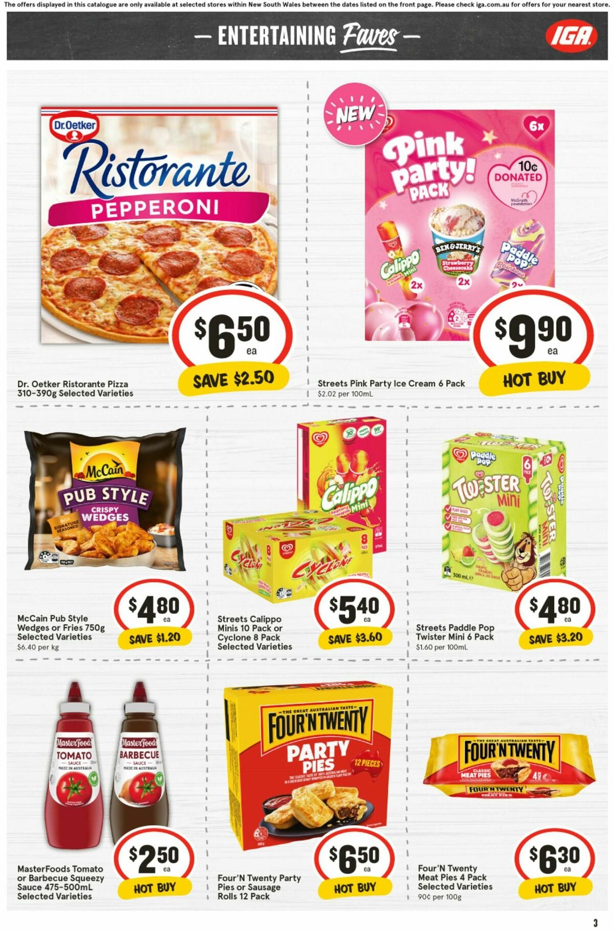 IGA Catalogues from 18 September