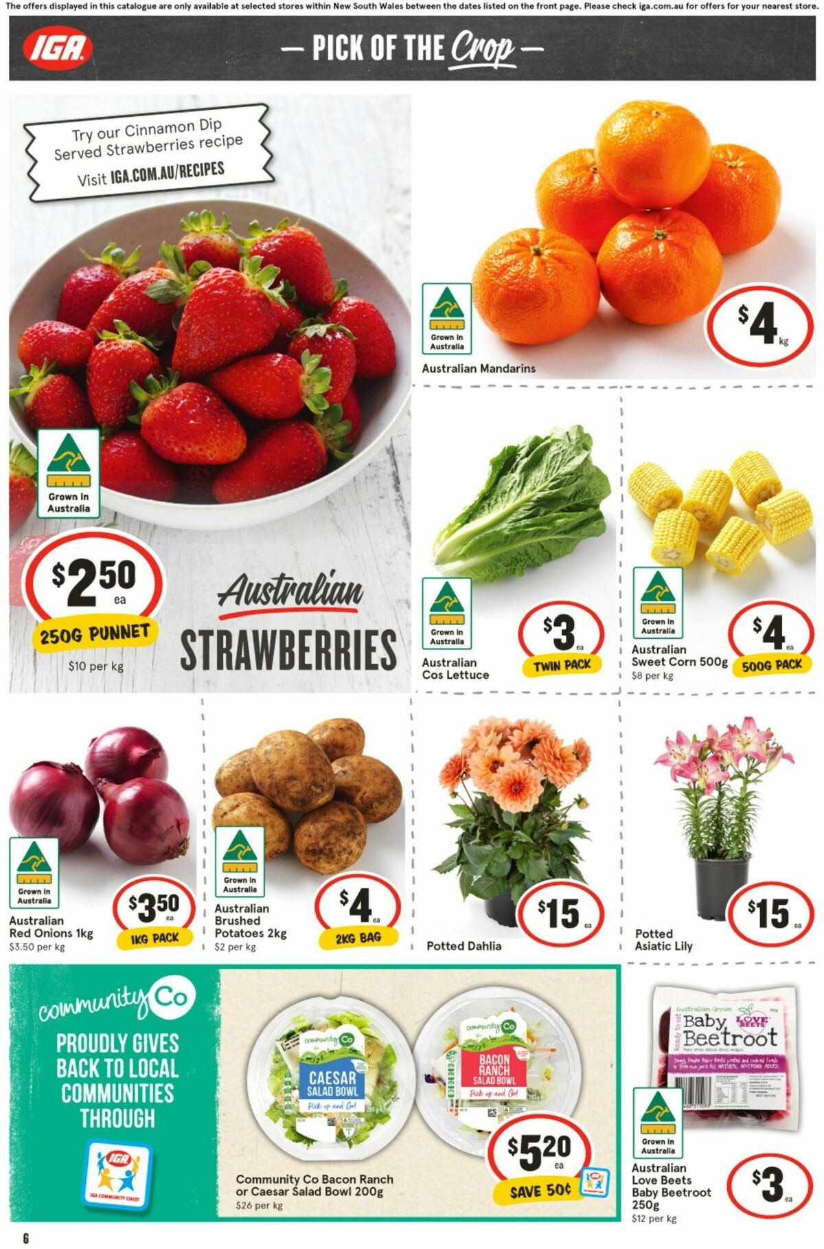 IGA Catalogues from 18 September