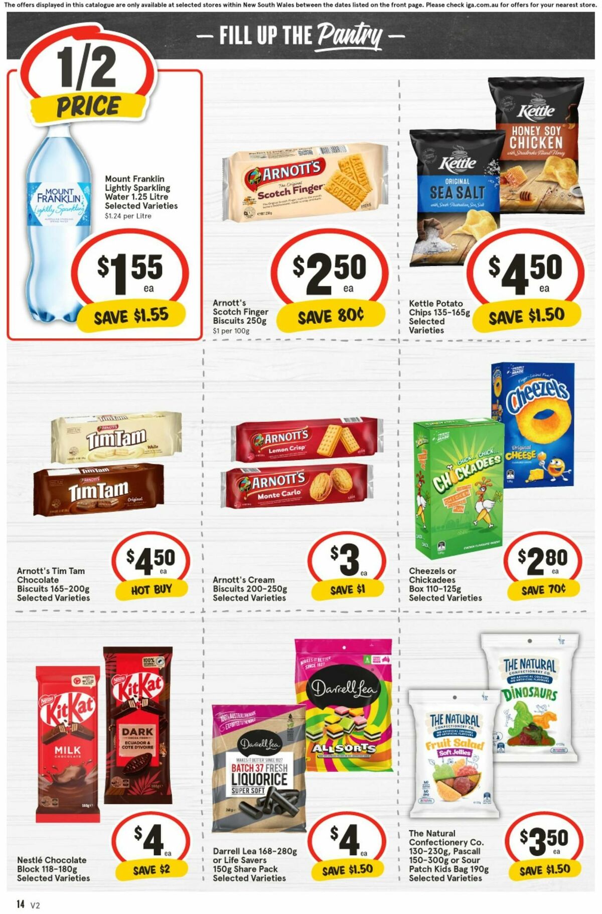 IGA Catalogues from 25 September