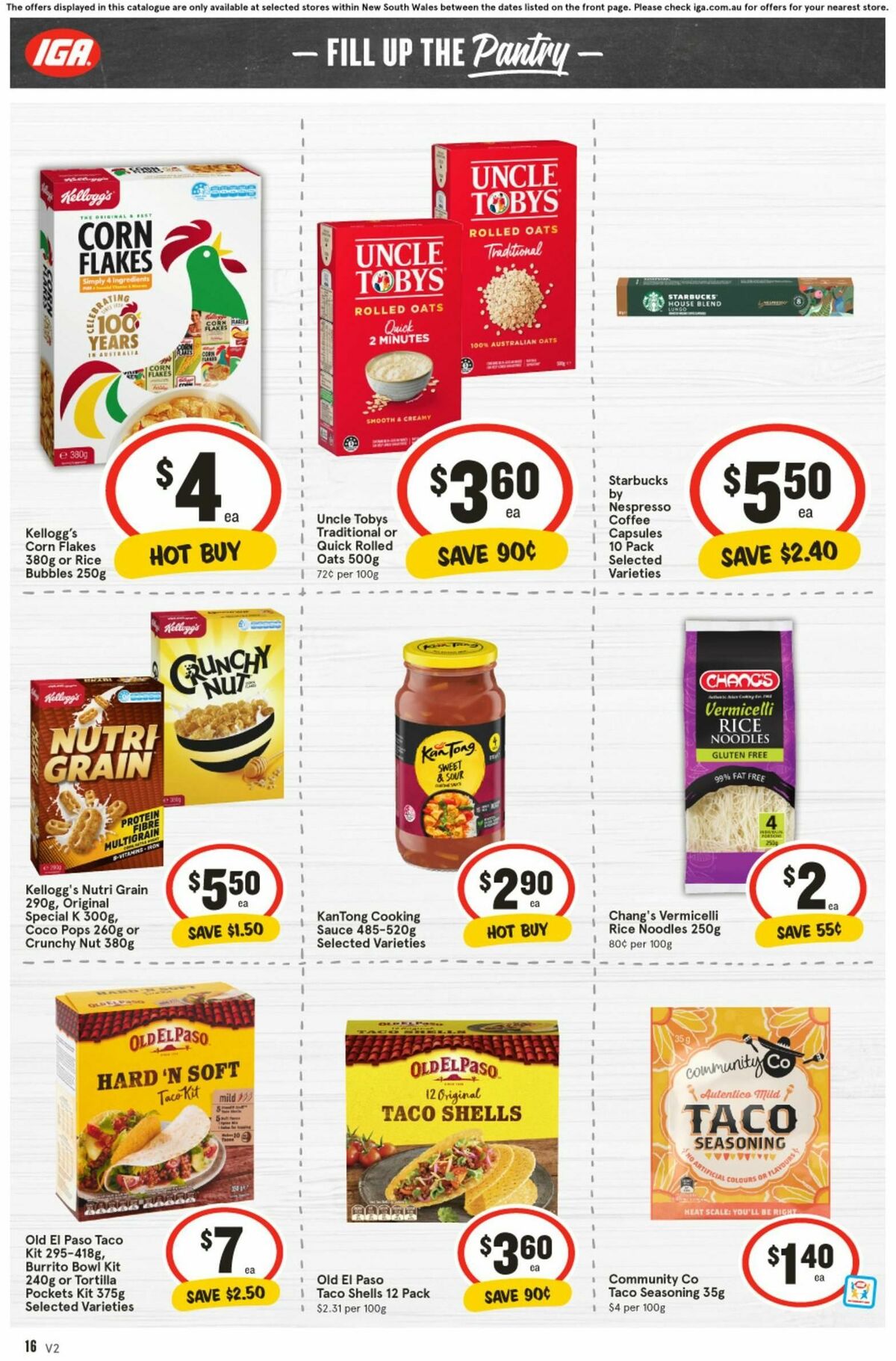 IGA Catalogues from 25 September