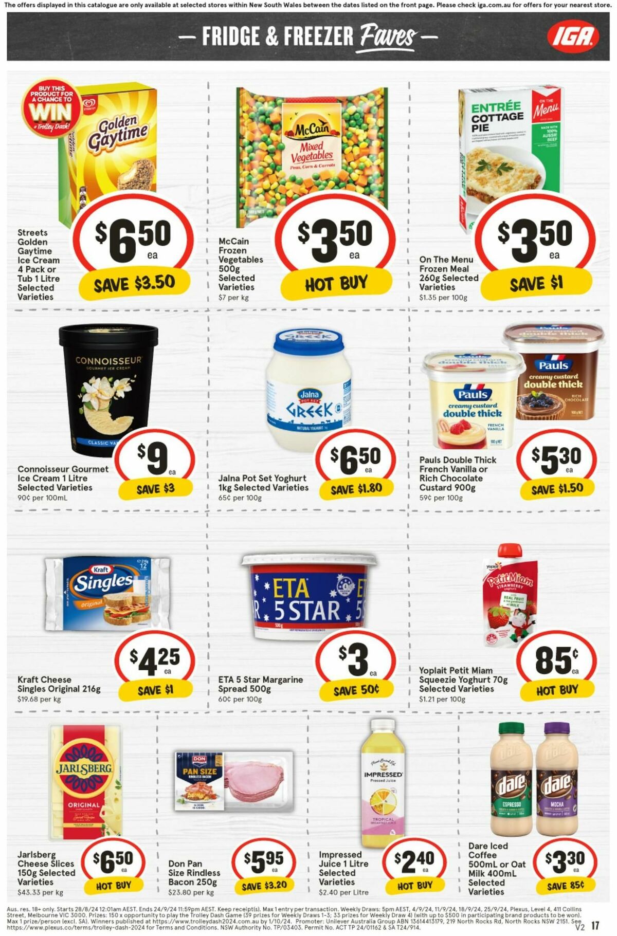 IGA Catalogues from 25 September