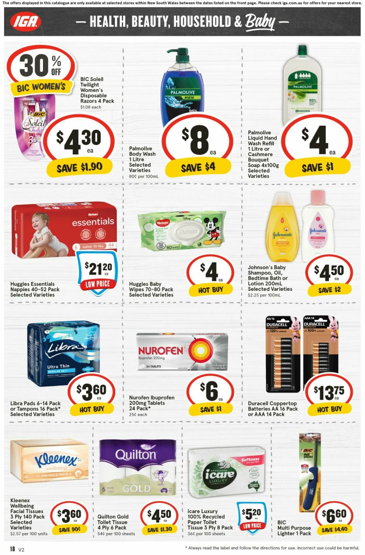 IGA Catalogues from 25 September