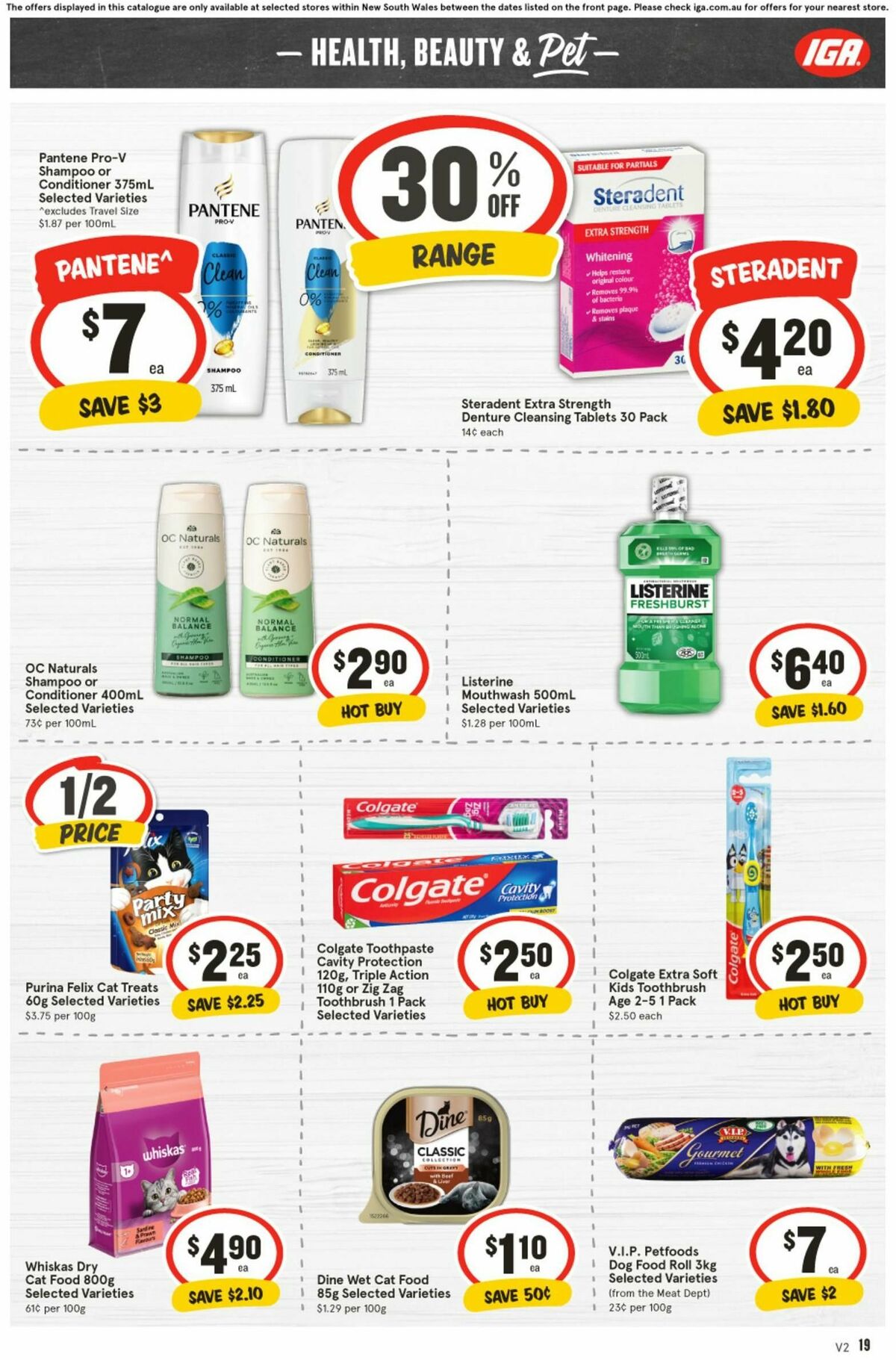 IGA Catalogues from 25 September