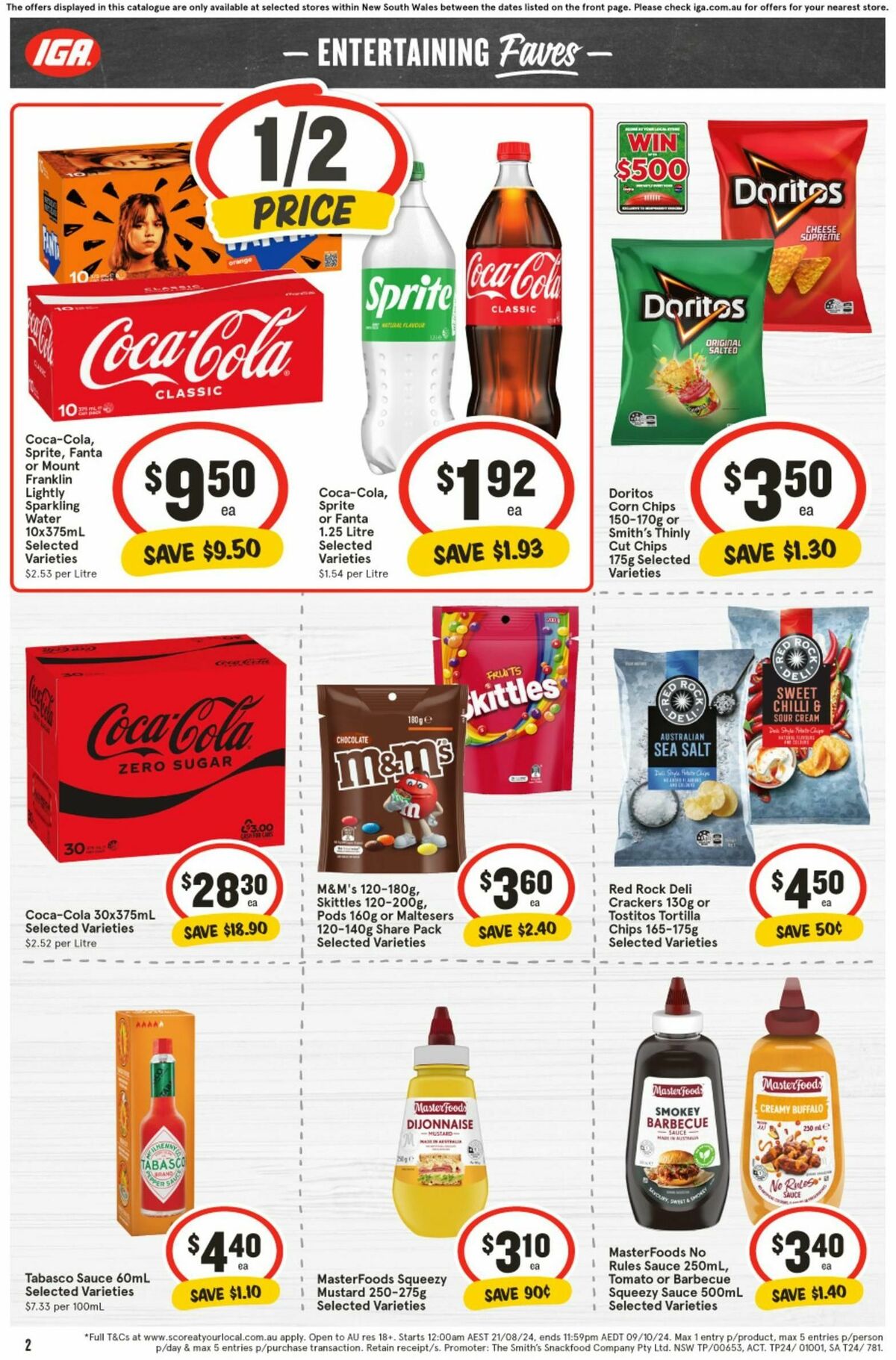 IGA Catalogues from 25 September