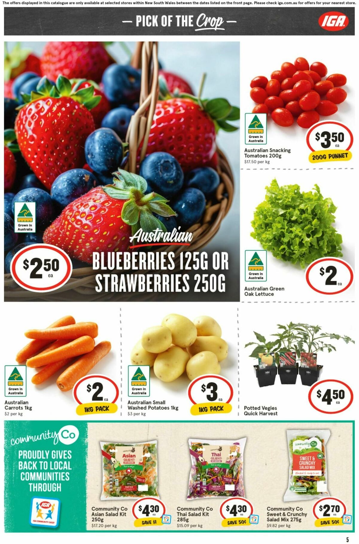 IGA Catalogues from 25 September