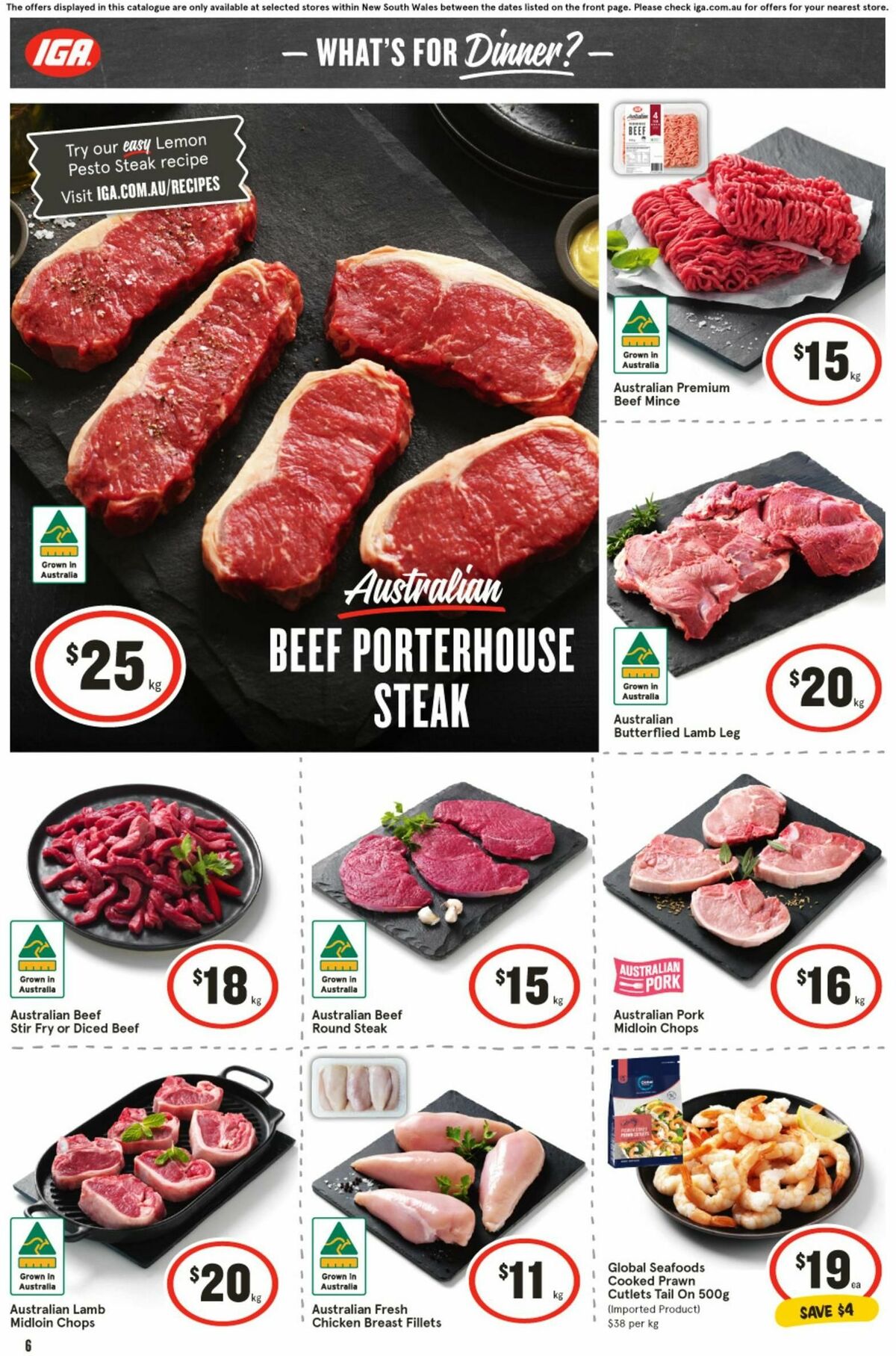 IGA Catalogues from 25 September