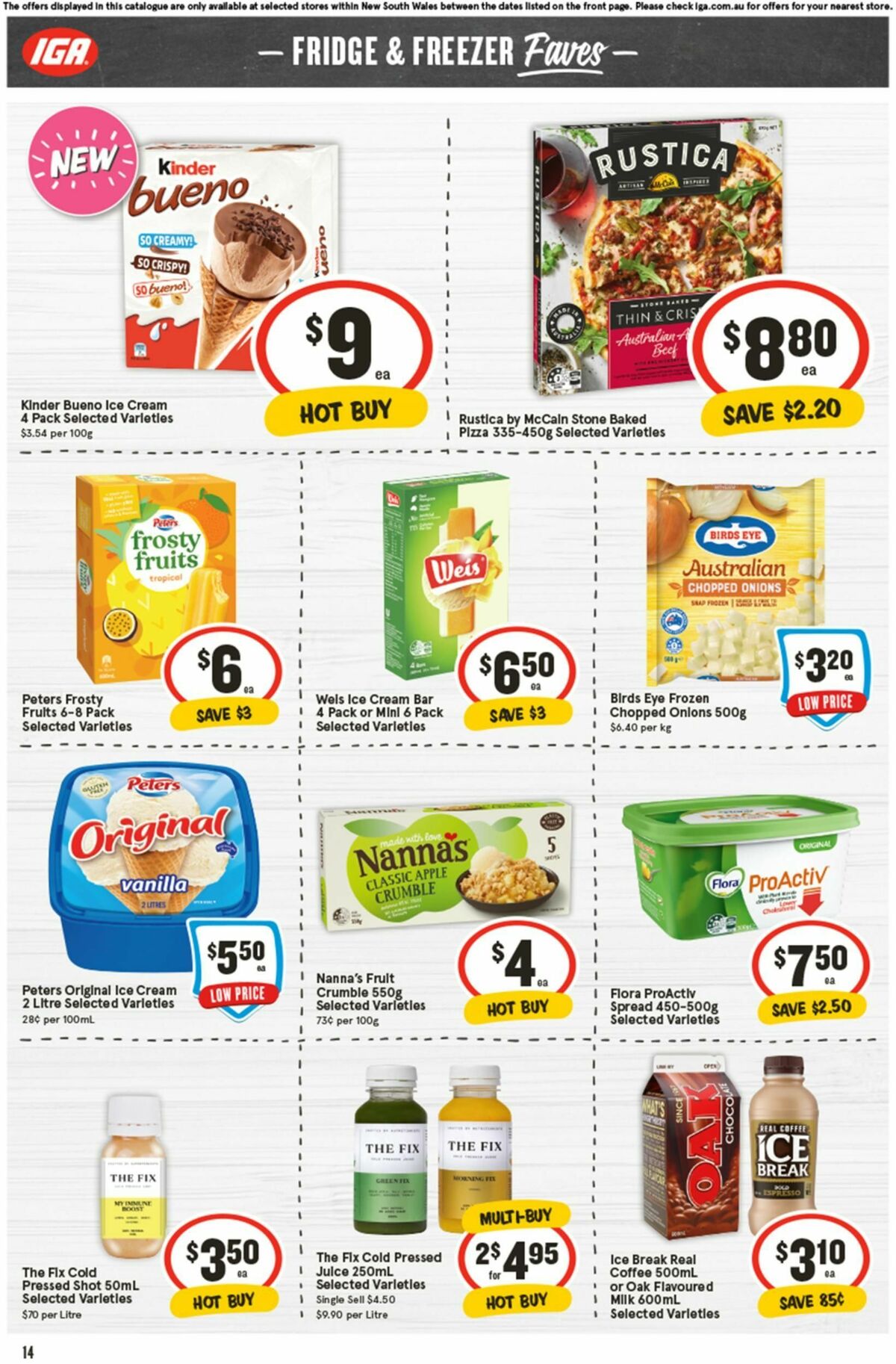 IGA Catalogues from 2 October