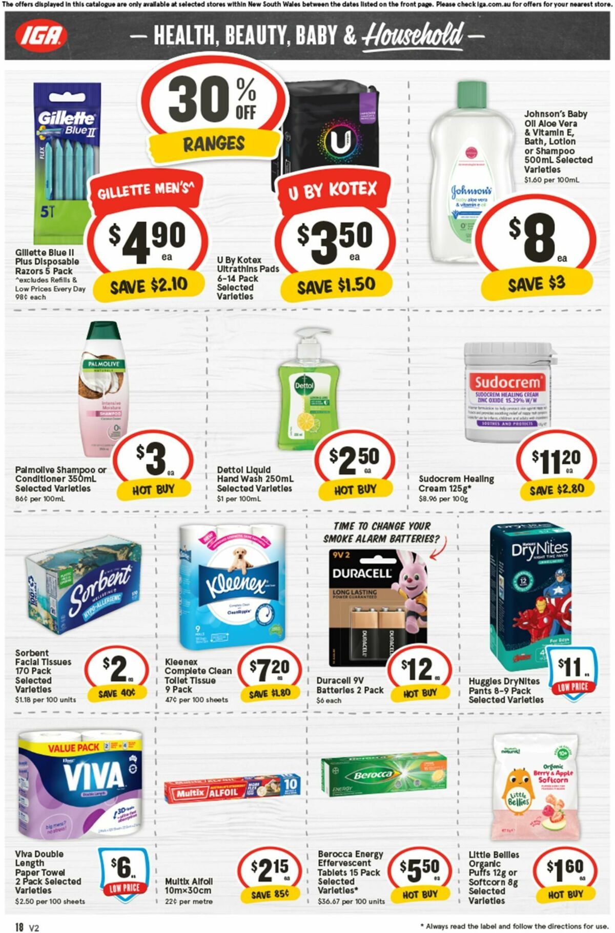 IGA Catalogues from 2 October