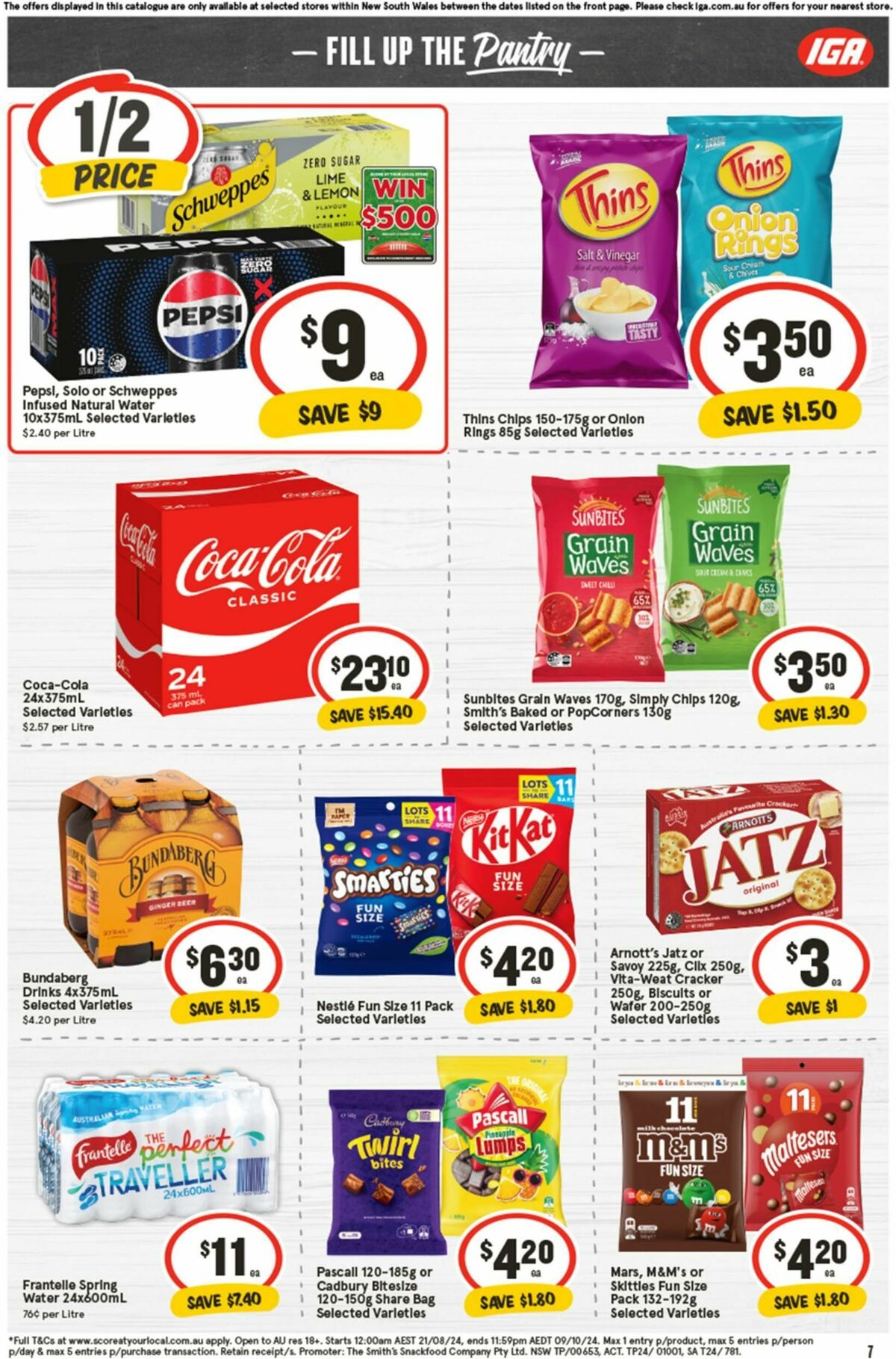 IGA Catalogues from 2 October