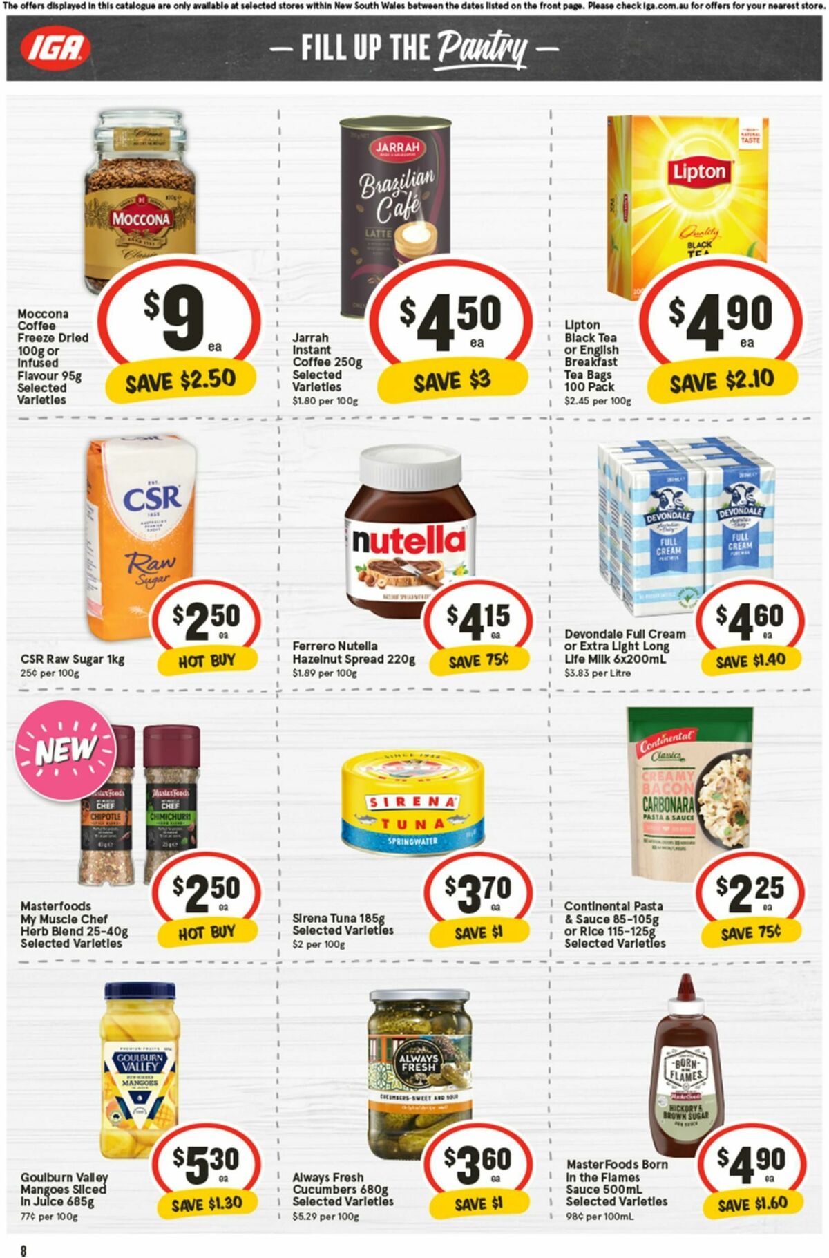 IGA Catalogues from 2 October