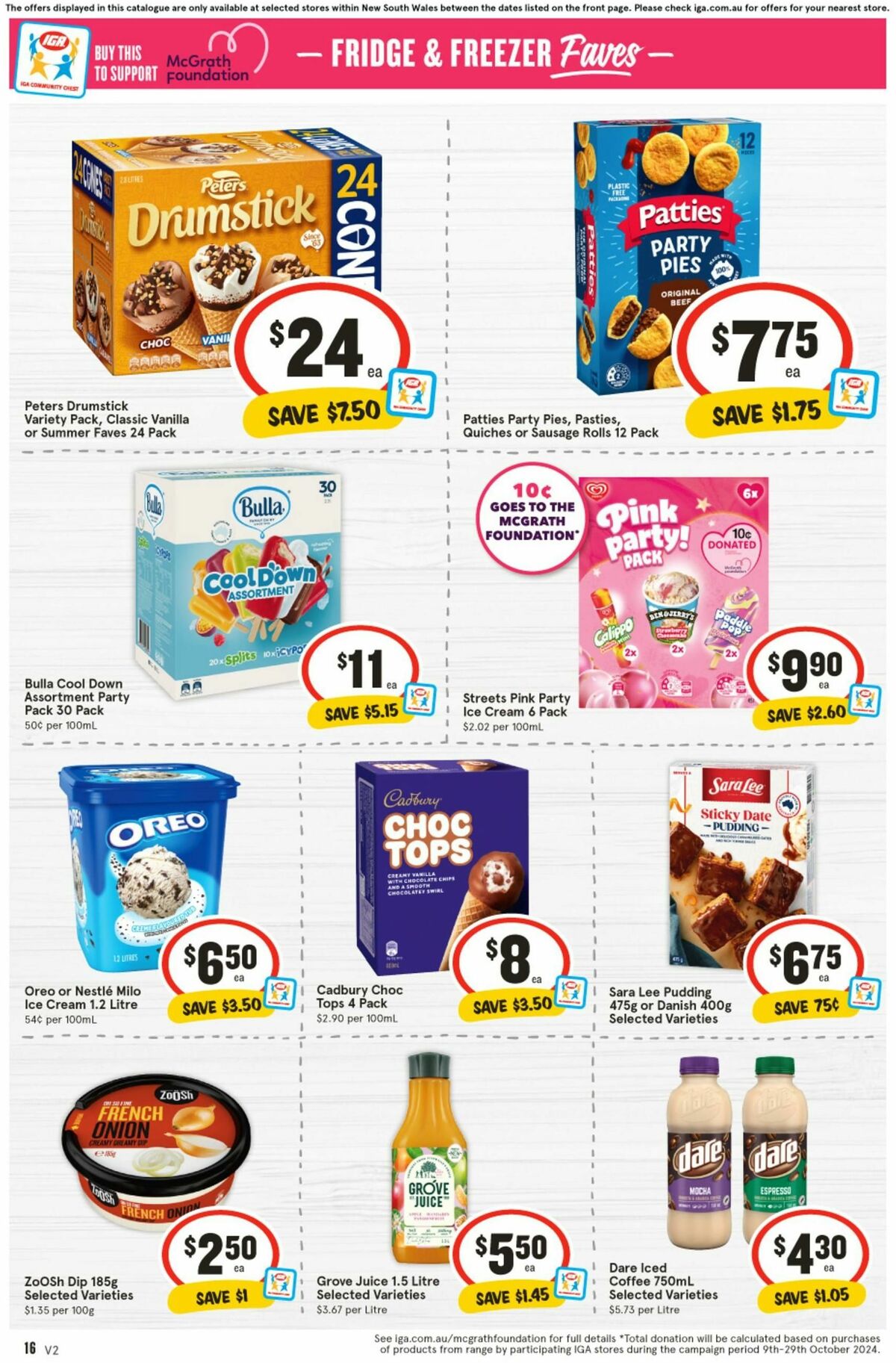 IGA Catalogues from 9 October