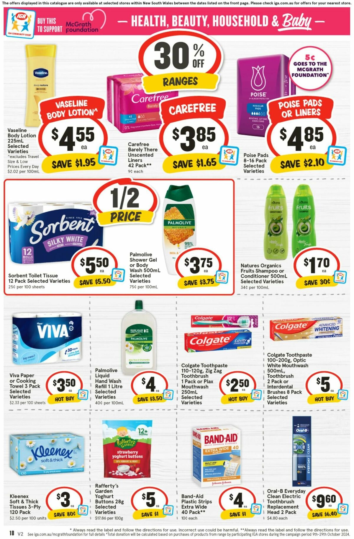 IGA Catalogues from 9 October