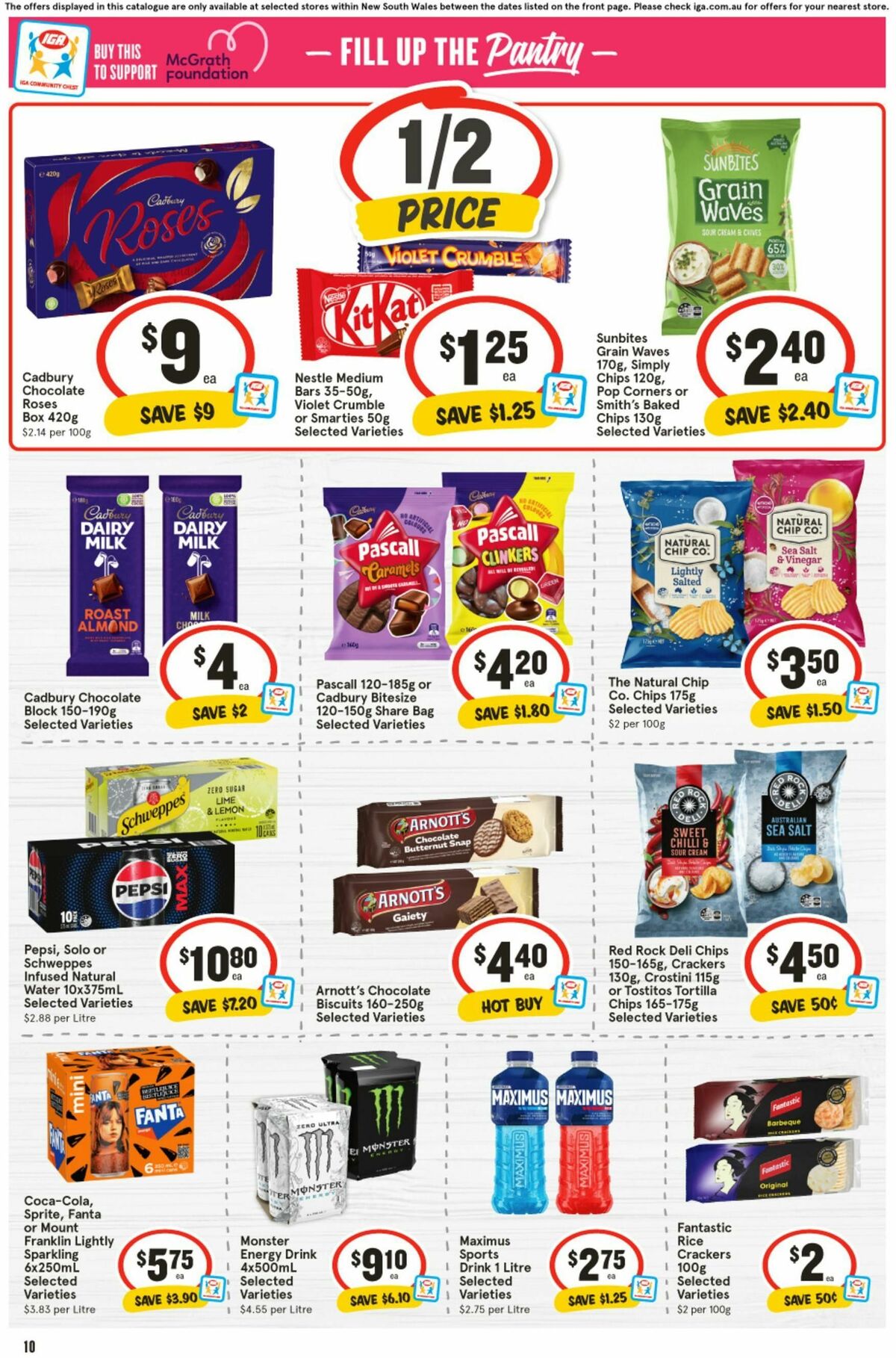 IGA Catalogues from 16 October