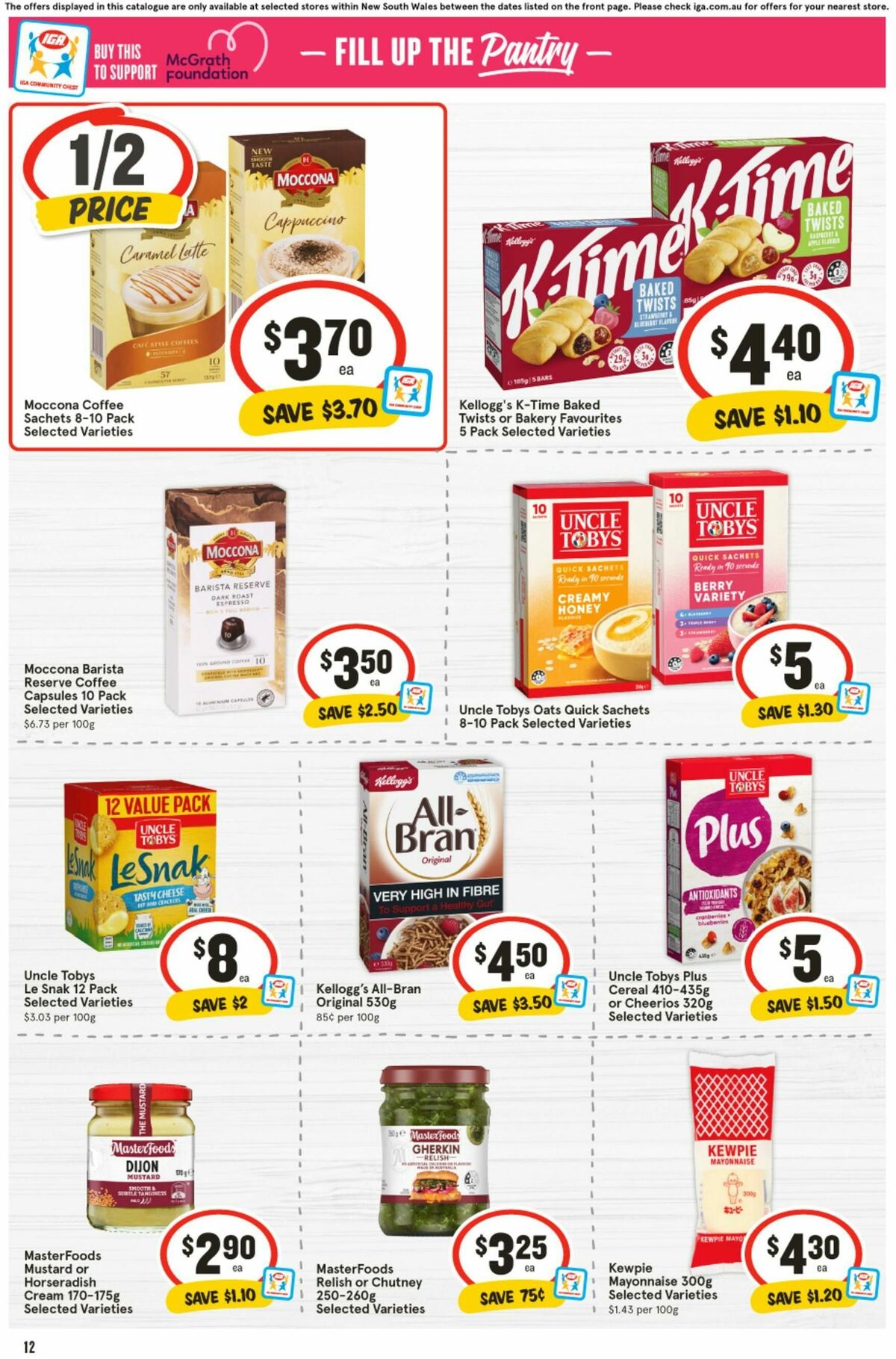 IGA Catalogues from 16 October