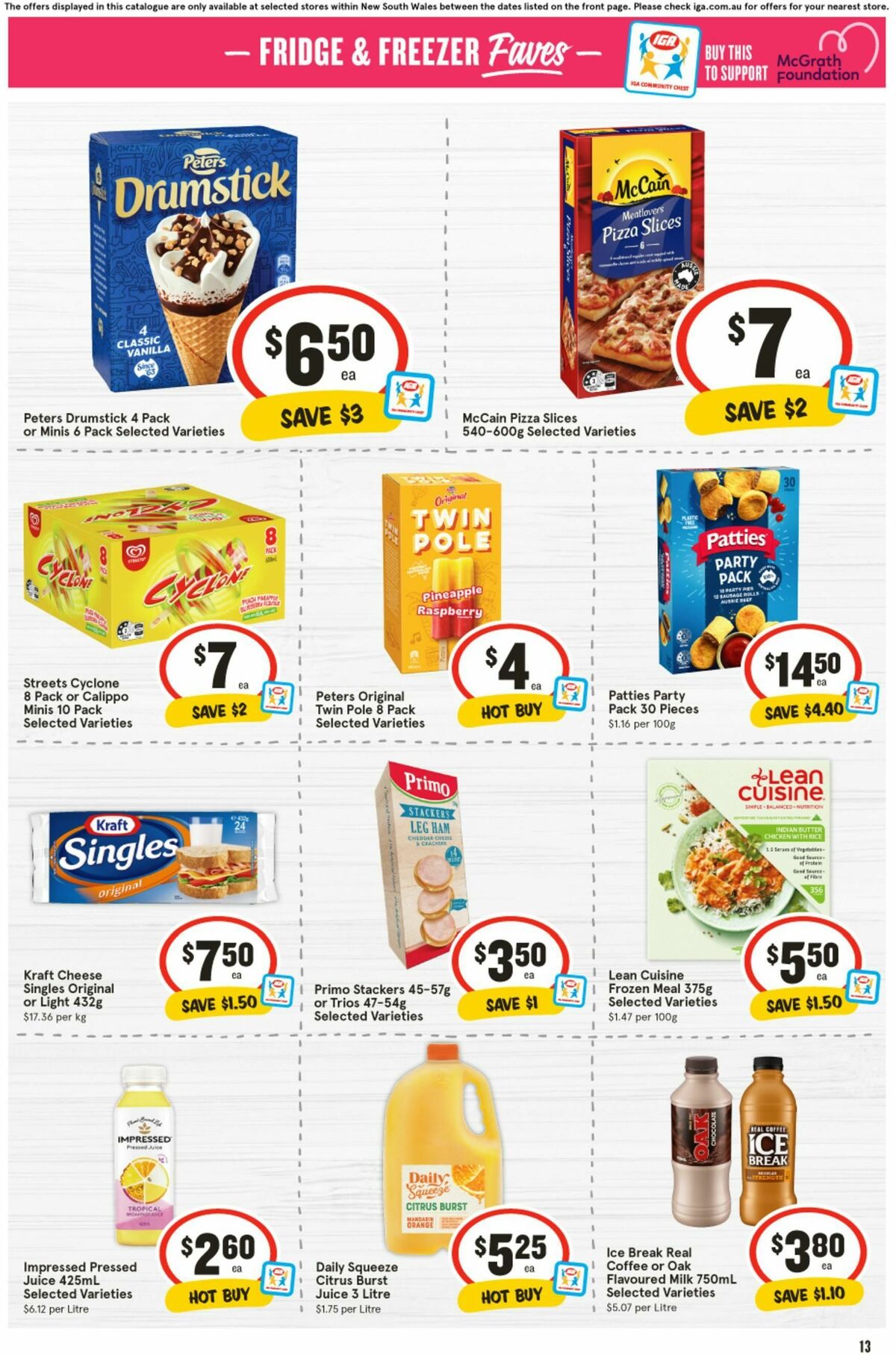 IGA Catalogues from 16 October