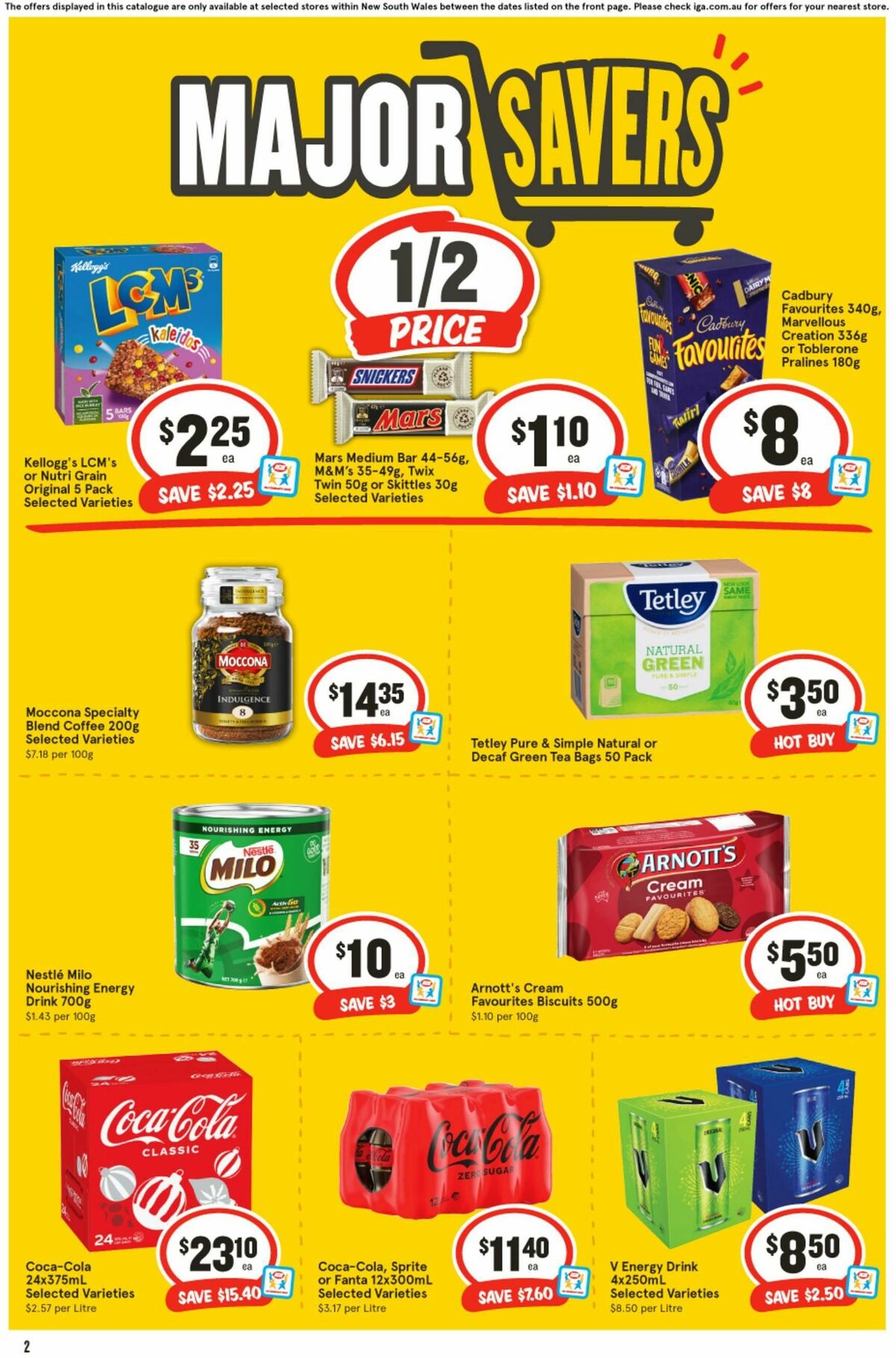 IGA Catalogues from 16 October