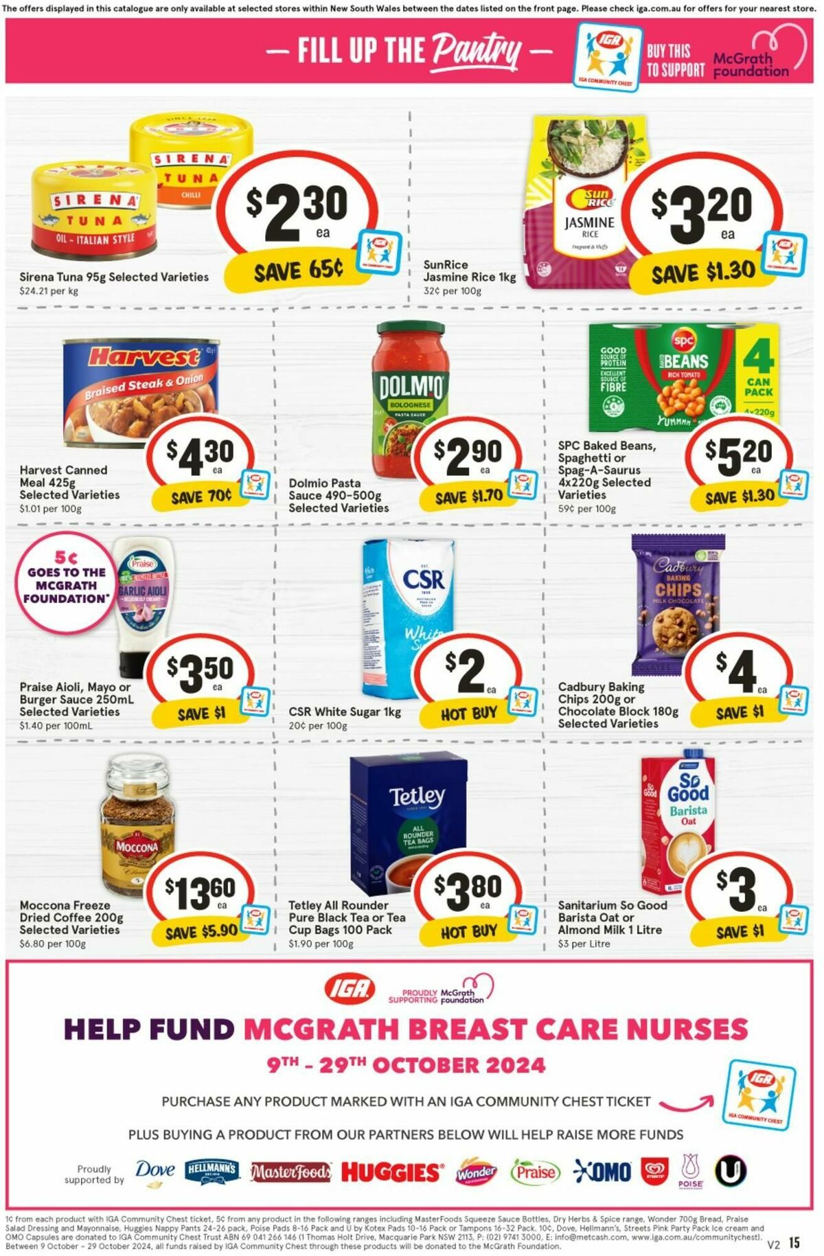 IGA Catalogues from 23 October