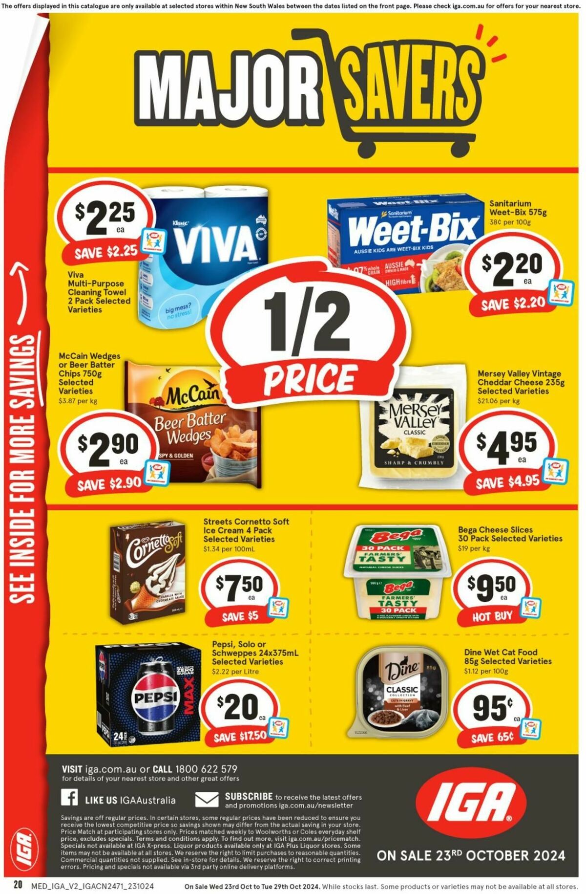 IGA Catalogues from 23 October