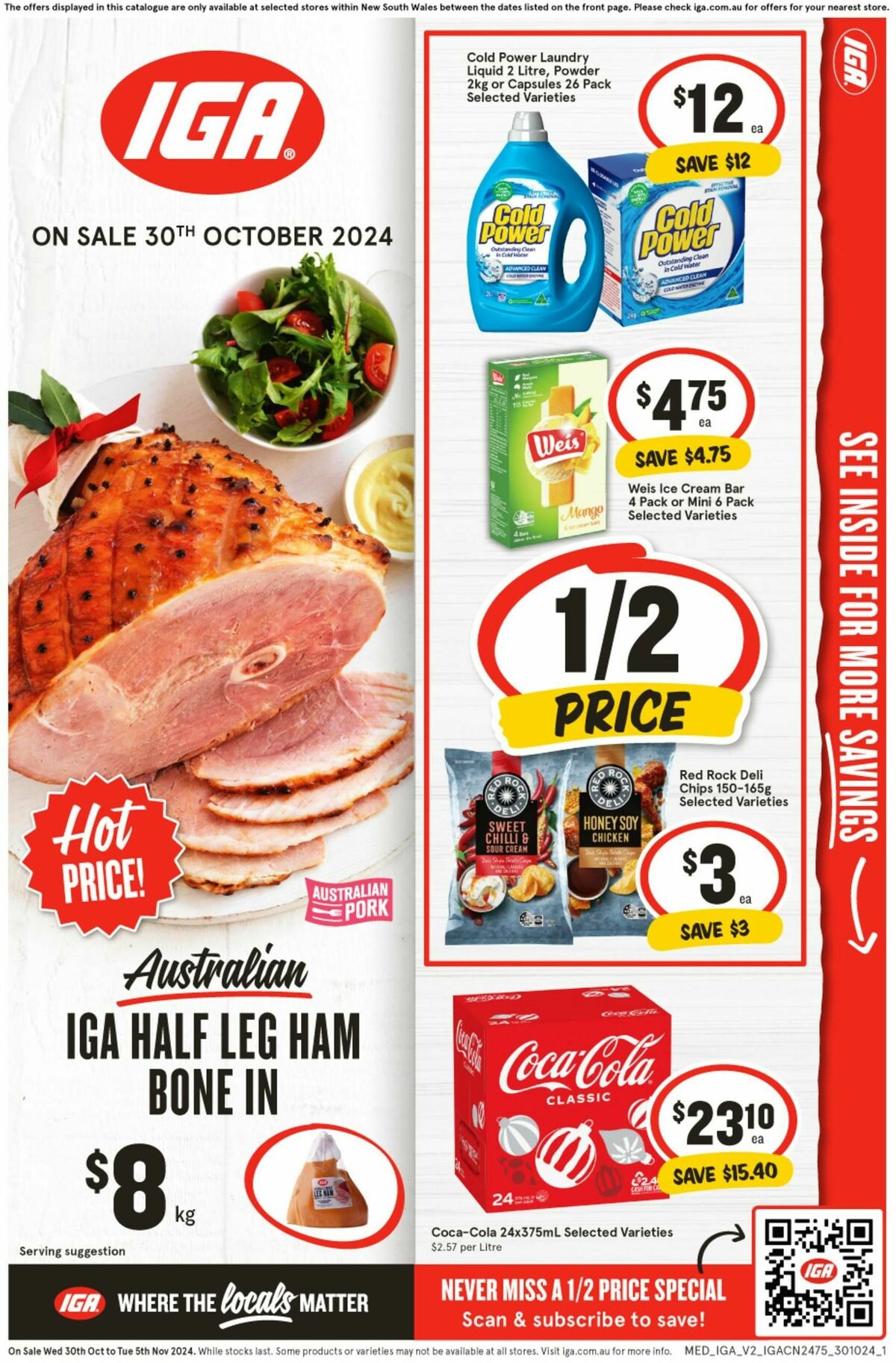 IGA Catalogues from 30 October