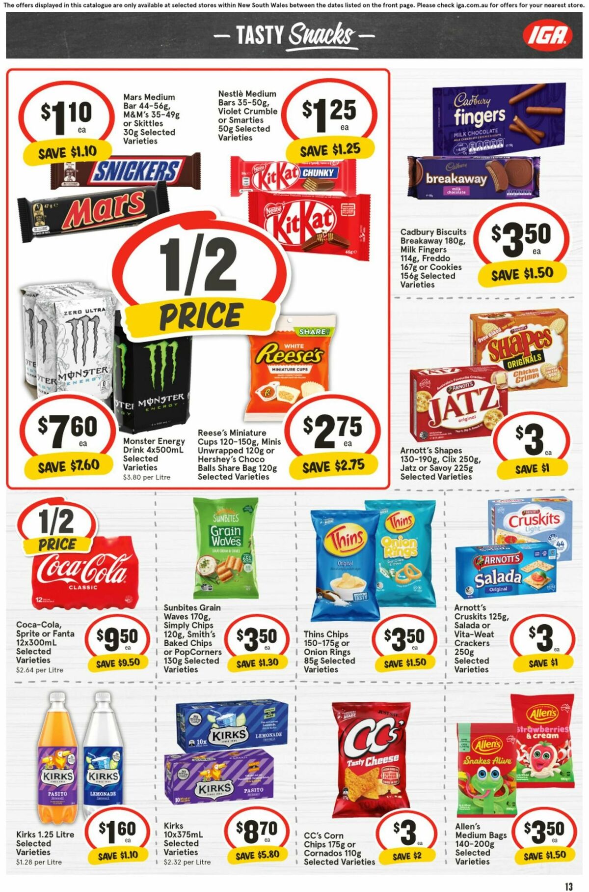 IGA Catalogues from 30 October