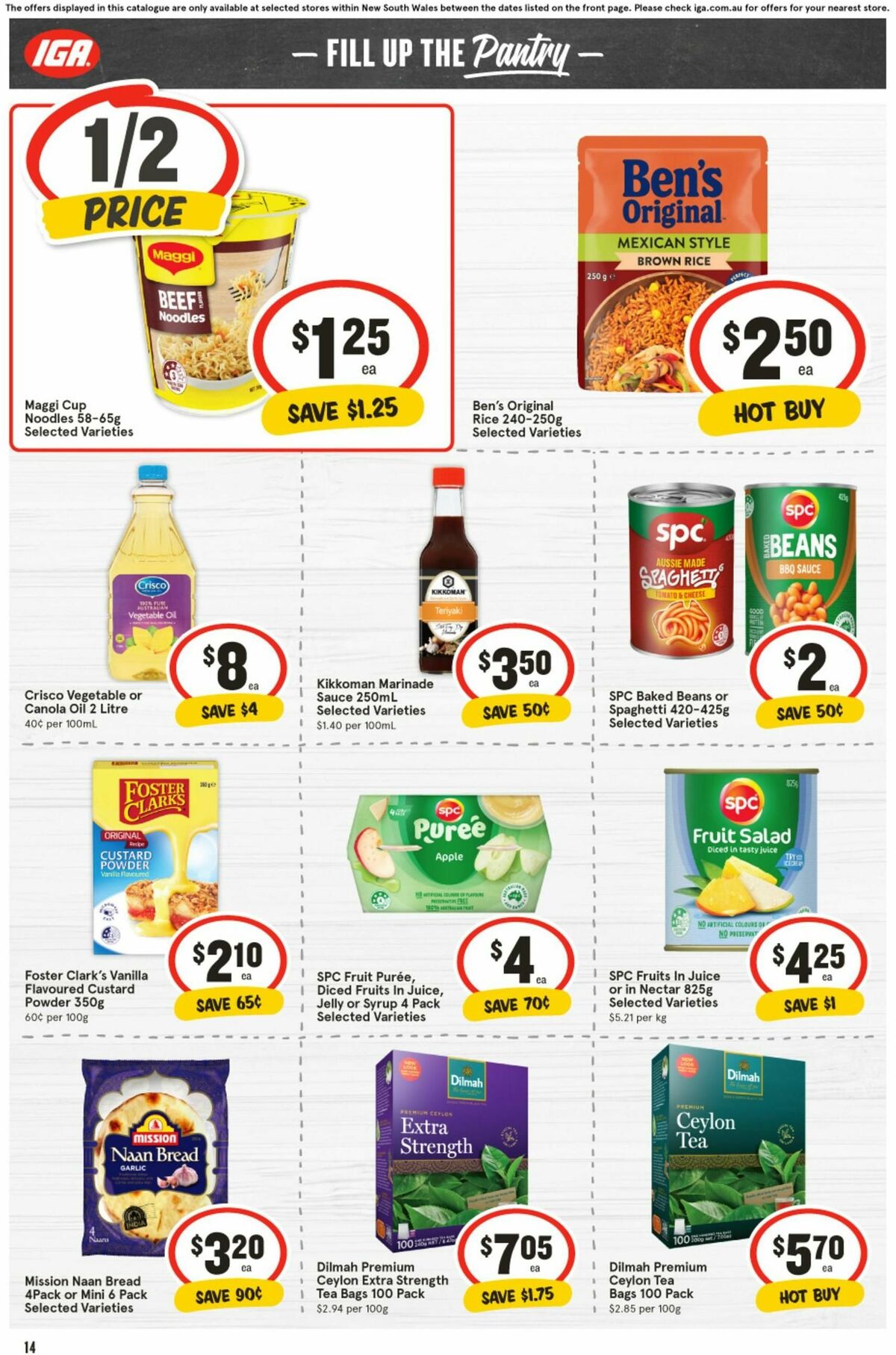 IGA Catalogues from 30 October