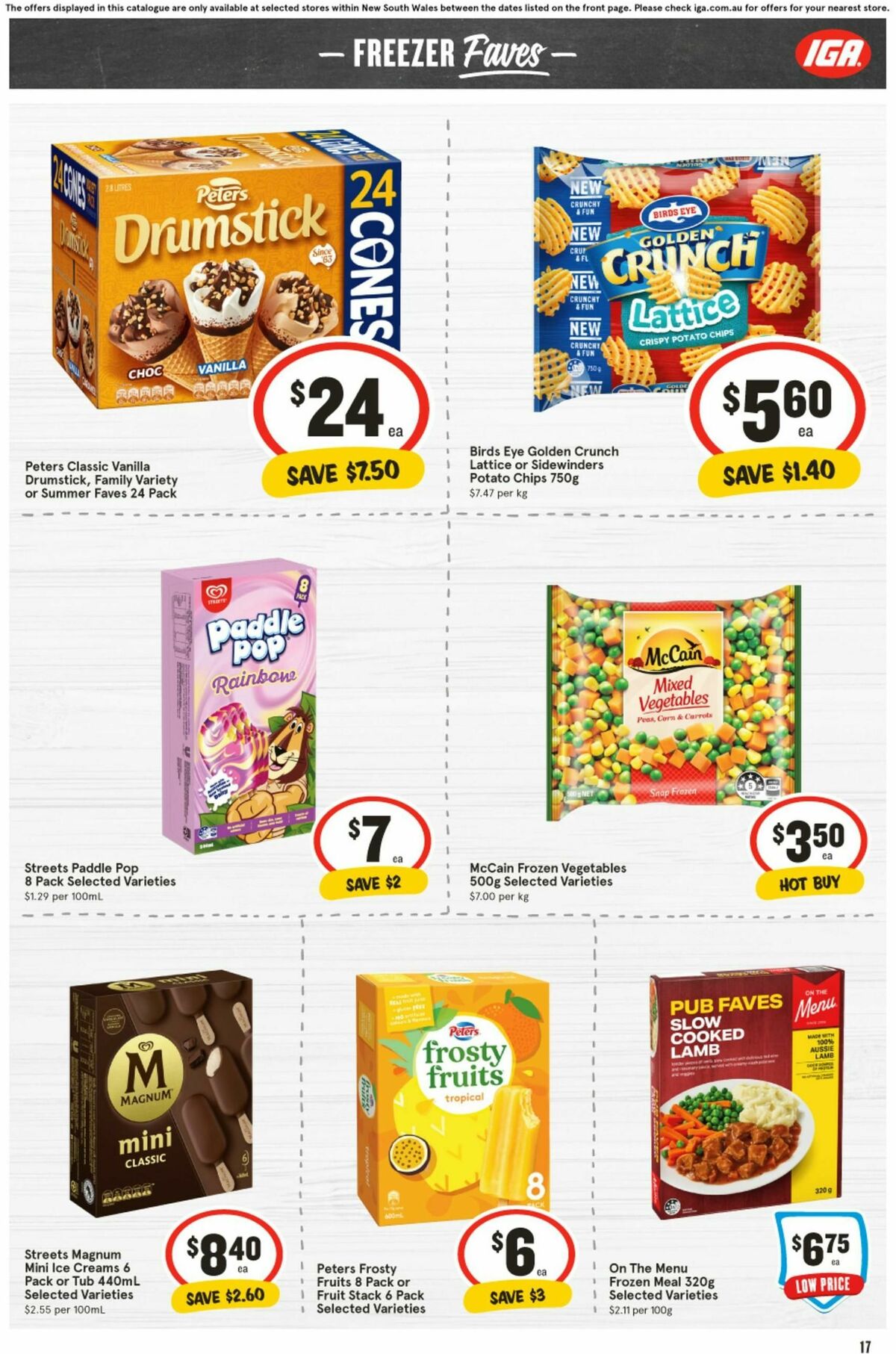 IGA Catalogues from 30 October