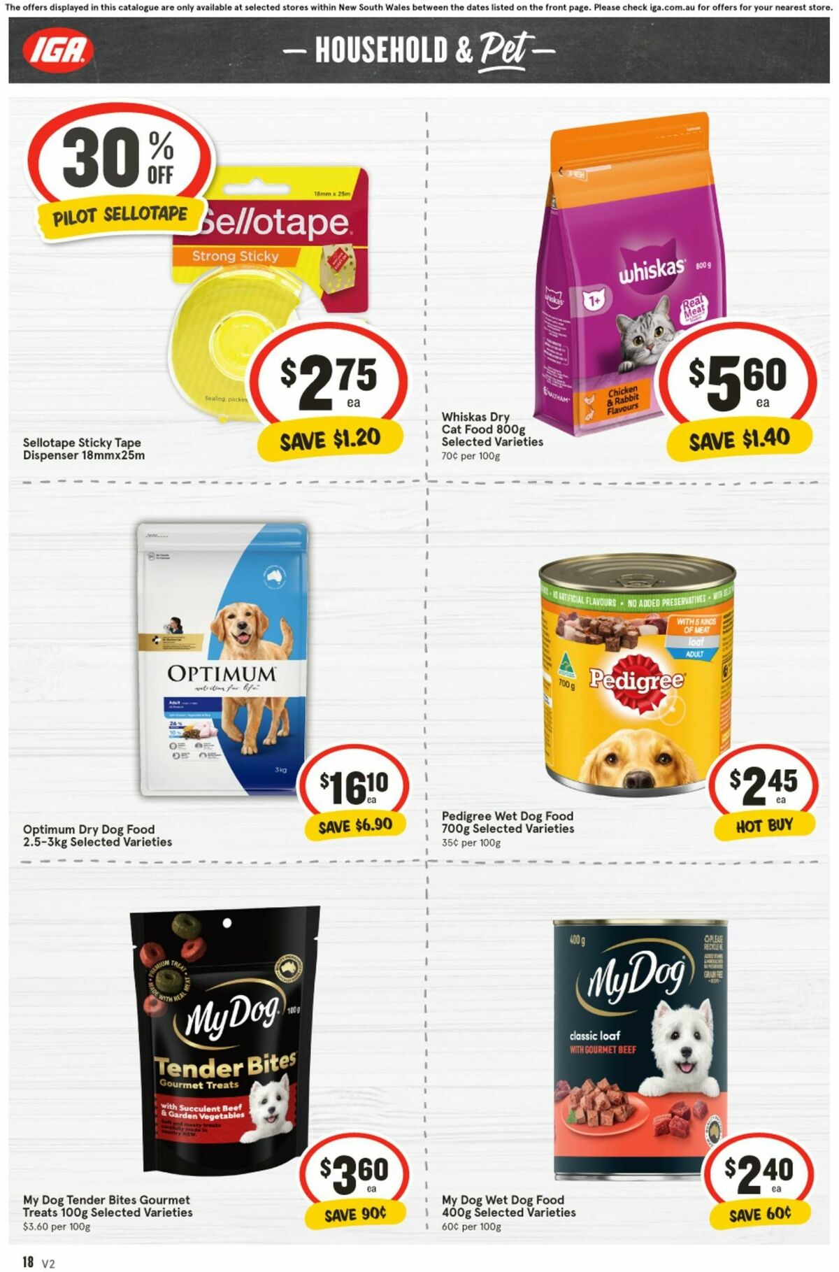 IGA Catalogues from 30 October