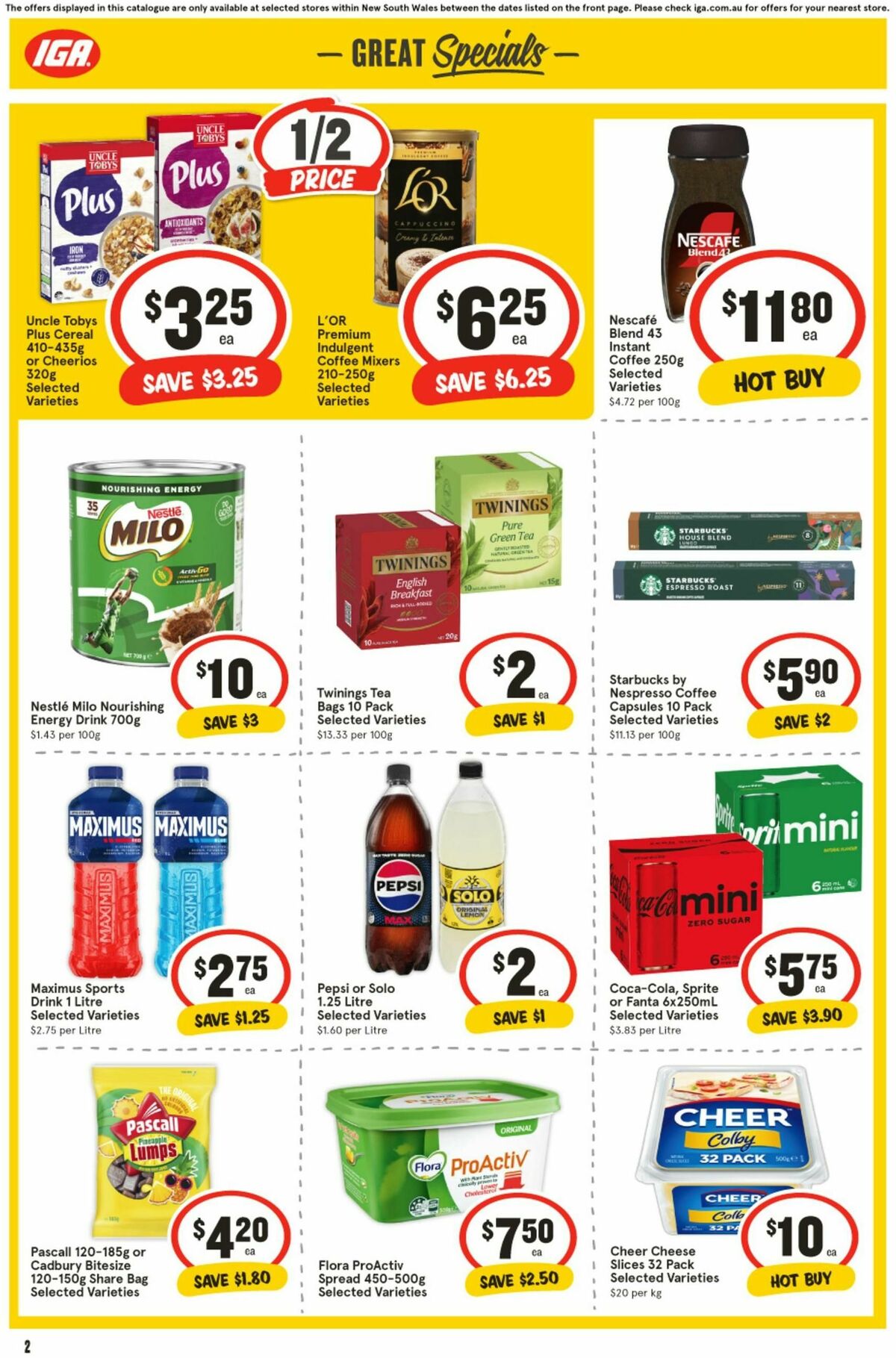 IGA Catalogues from 30 October