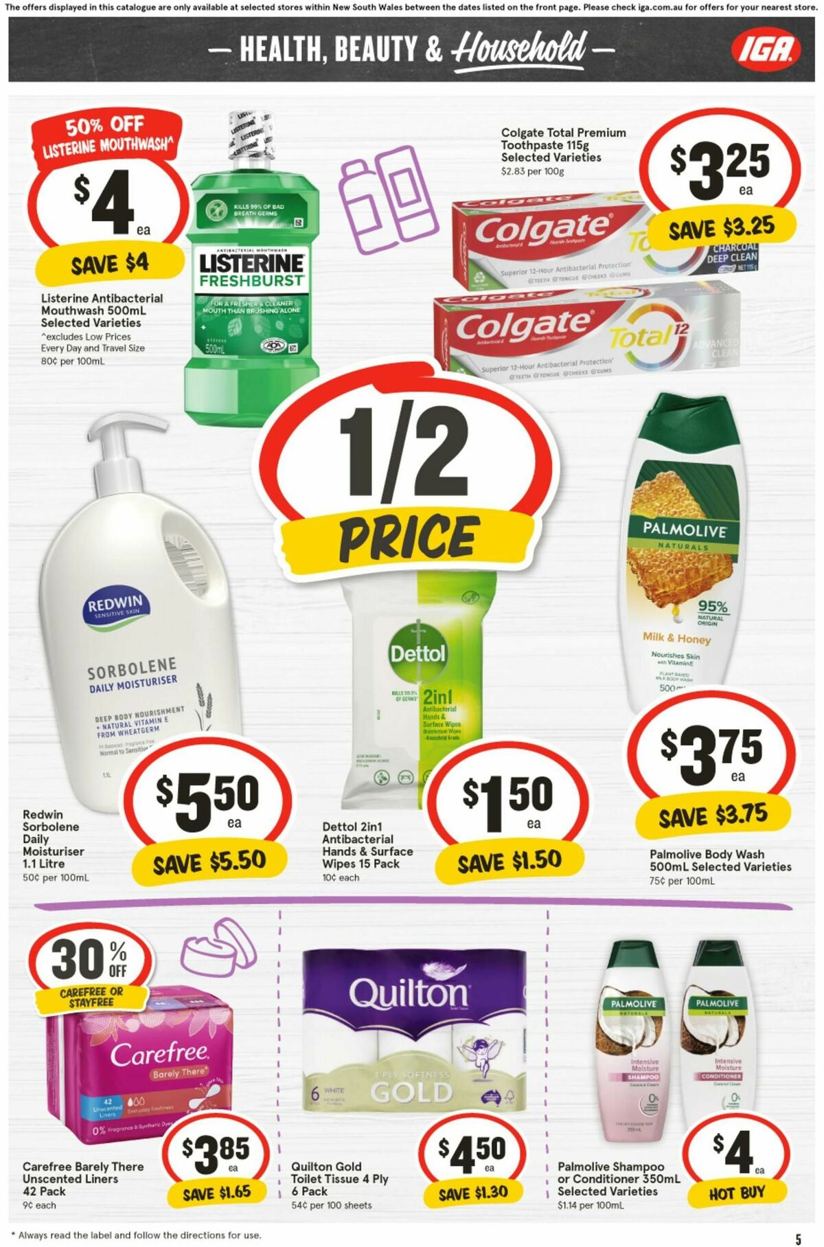 IGA Catalogues from 30 October