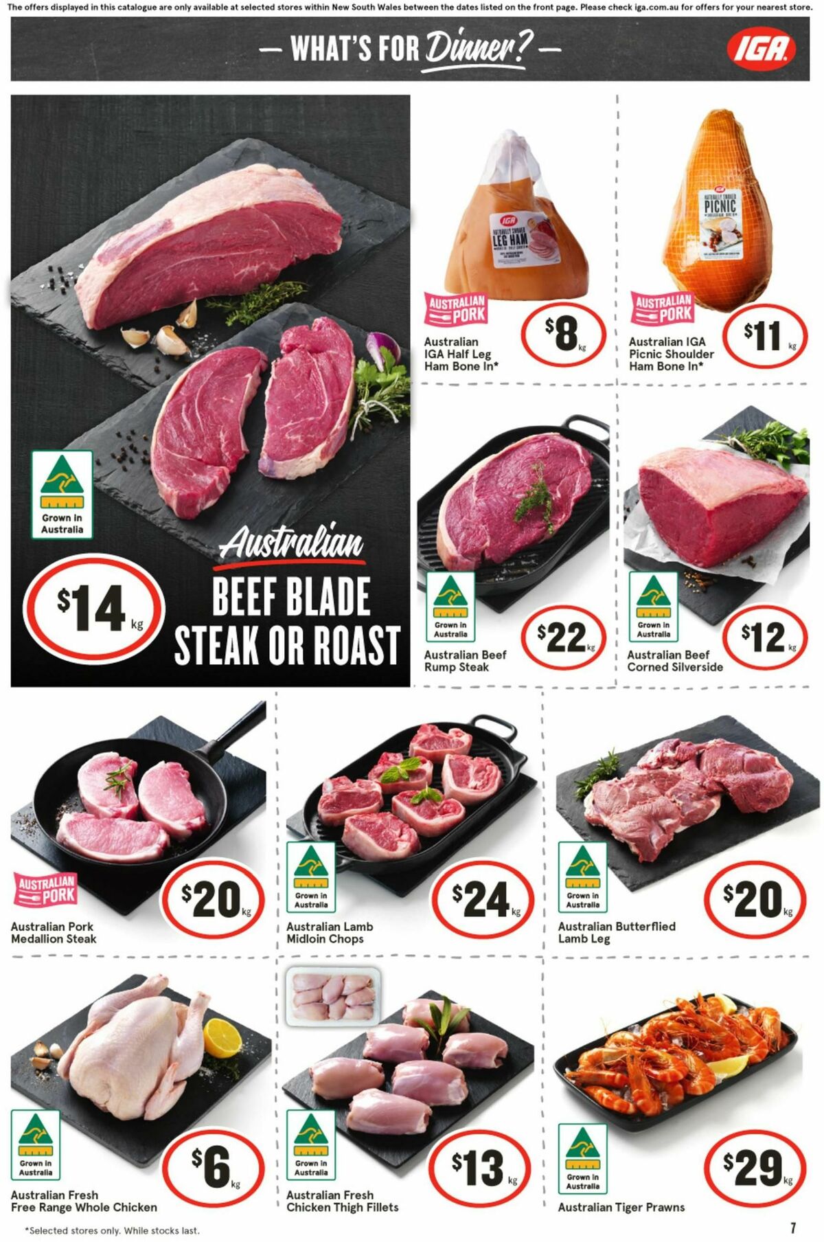 IGA Catalogues from 30 October