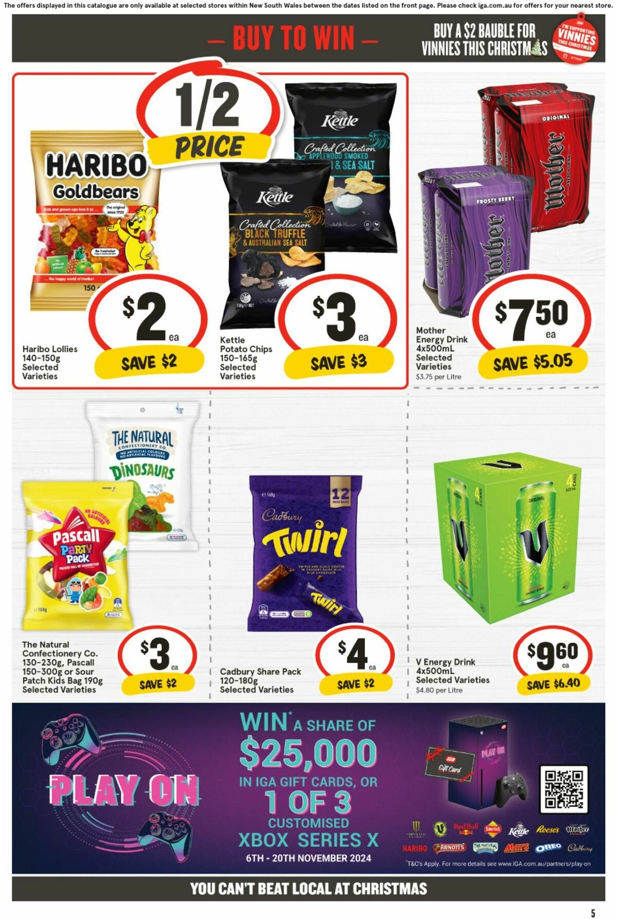 IGA Catalogues from 6 November