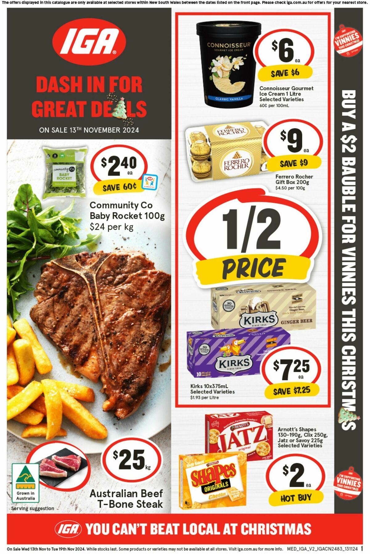 IGA Catalogues from 13 November