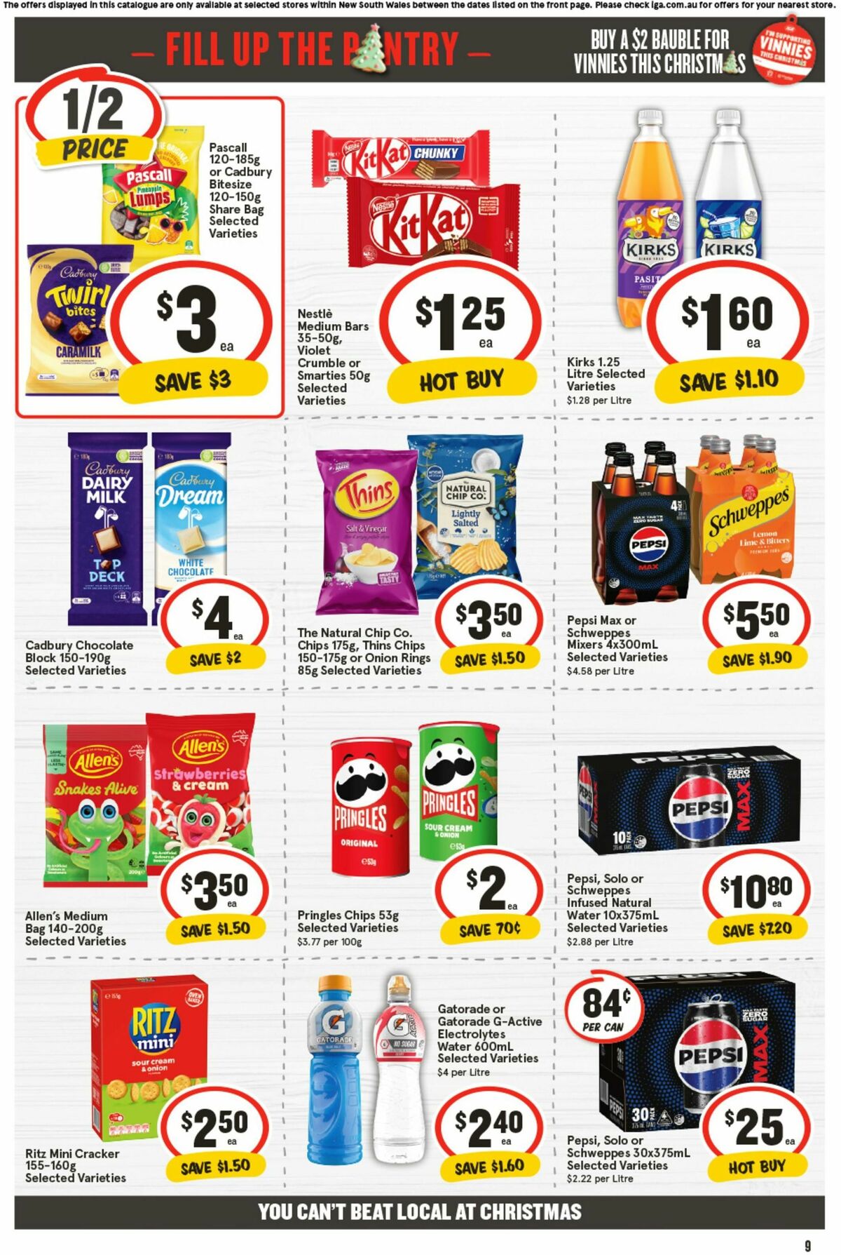 IGA Catalogues from 13 November