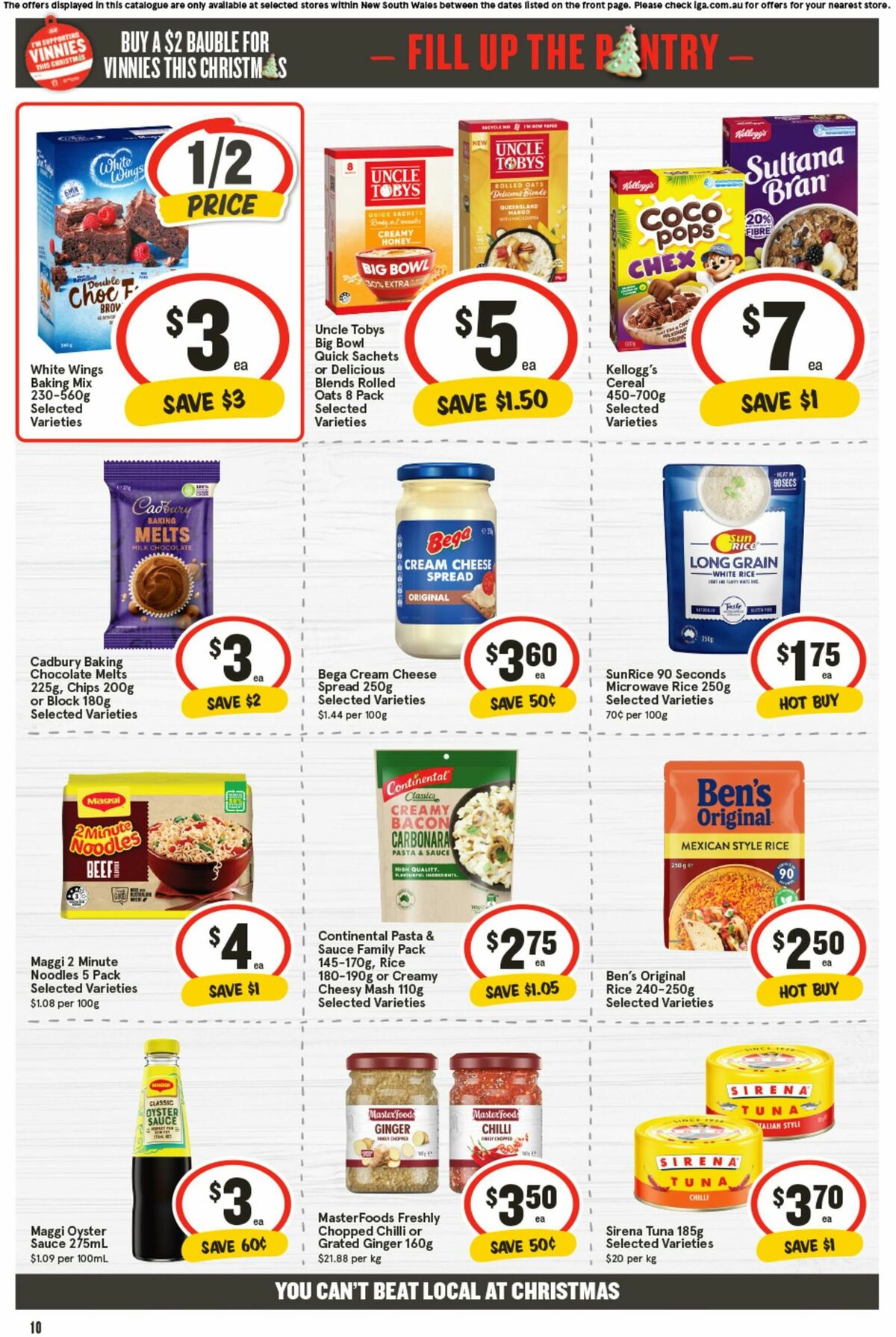 IGA Catalogues from 13 November