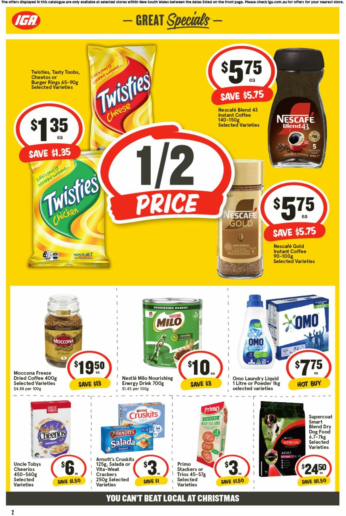 IGA Catalogues from 13 November