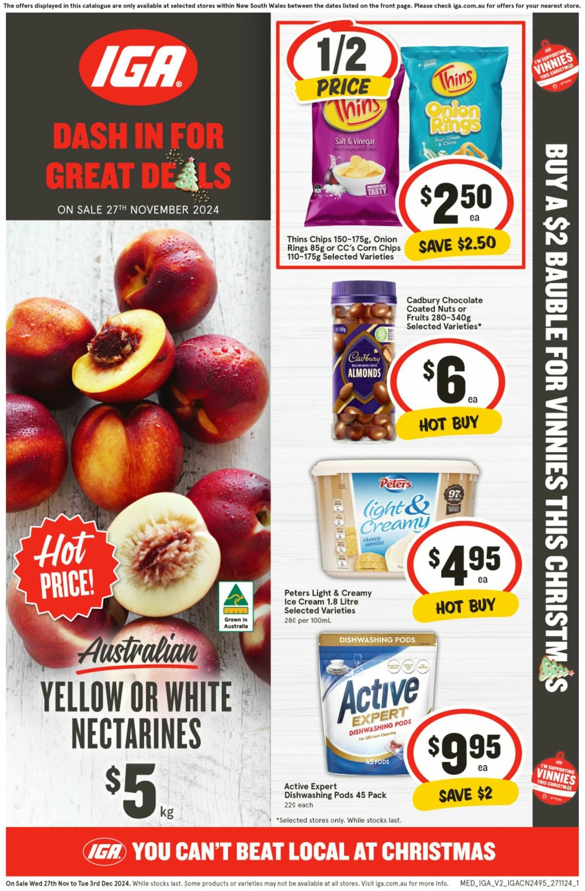 IGA Catalogues from 27 November