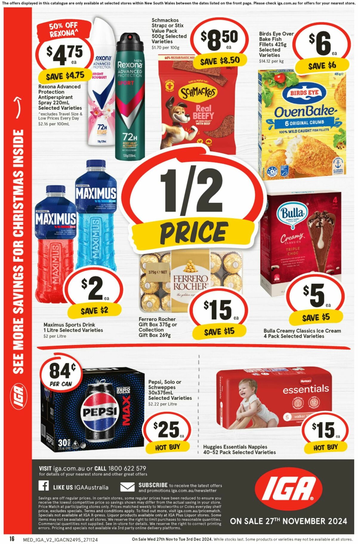 IGA Catalogues from 27 November