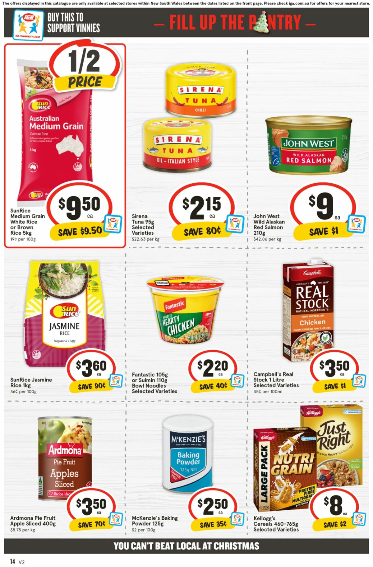 IGA Catalogues from 4 December