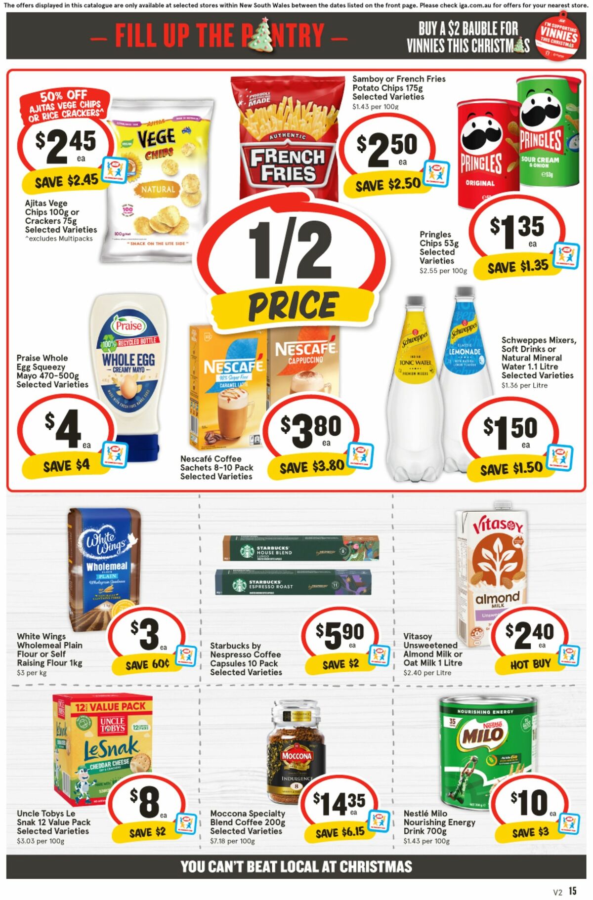 IGA Catalogues from 4 December